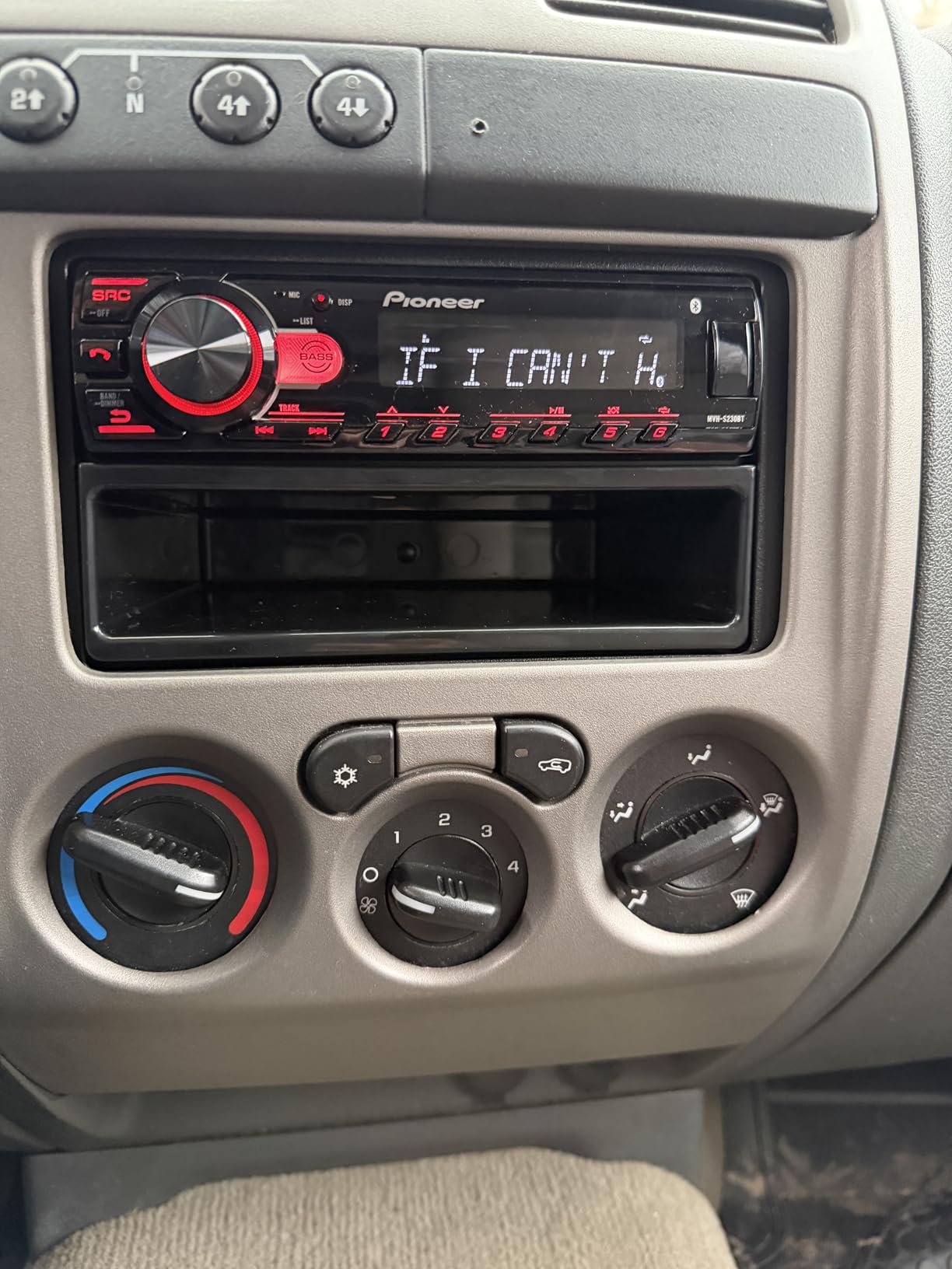 Pioneer MVH-S230BT 1-Din Car Stereo with Bluetooth, USB, AM/FM Radio customer photo 1