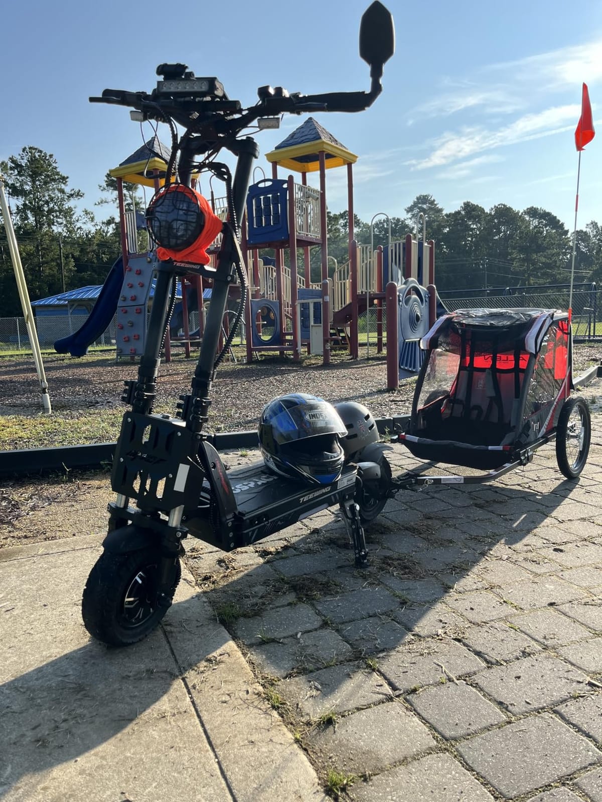 Allen Sports Deluxe Steel Child Trailer customer photo 1