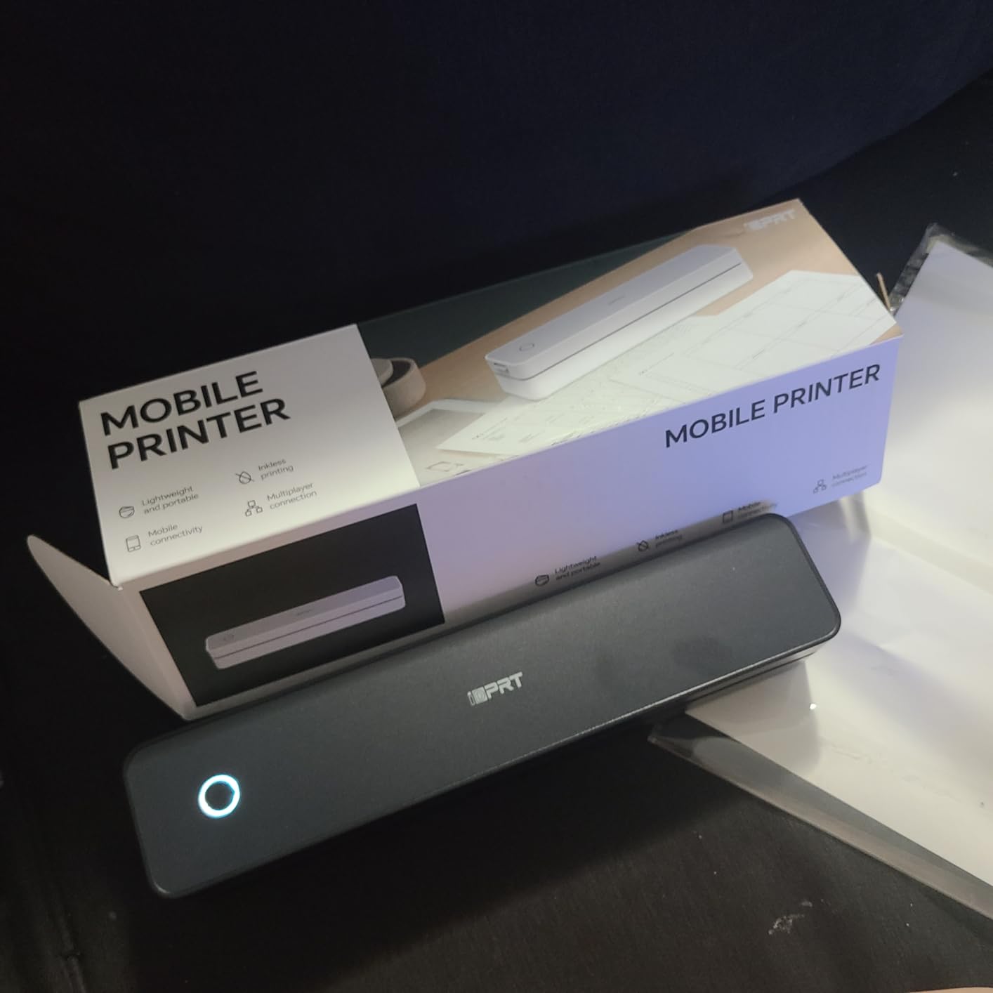 iDPRT MT610Pro Portable Thermal Printer, 300DPI HD Mobile-Travel-Printers customer photo 2