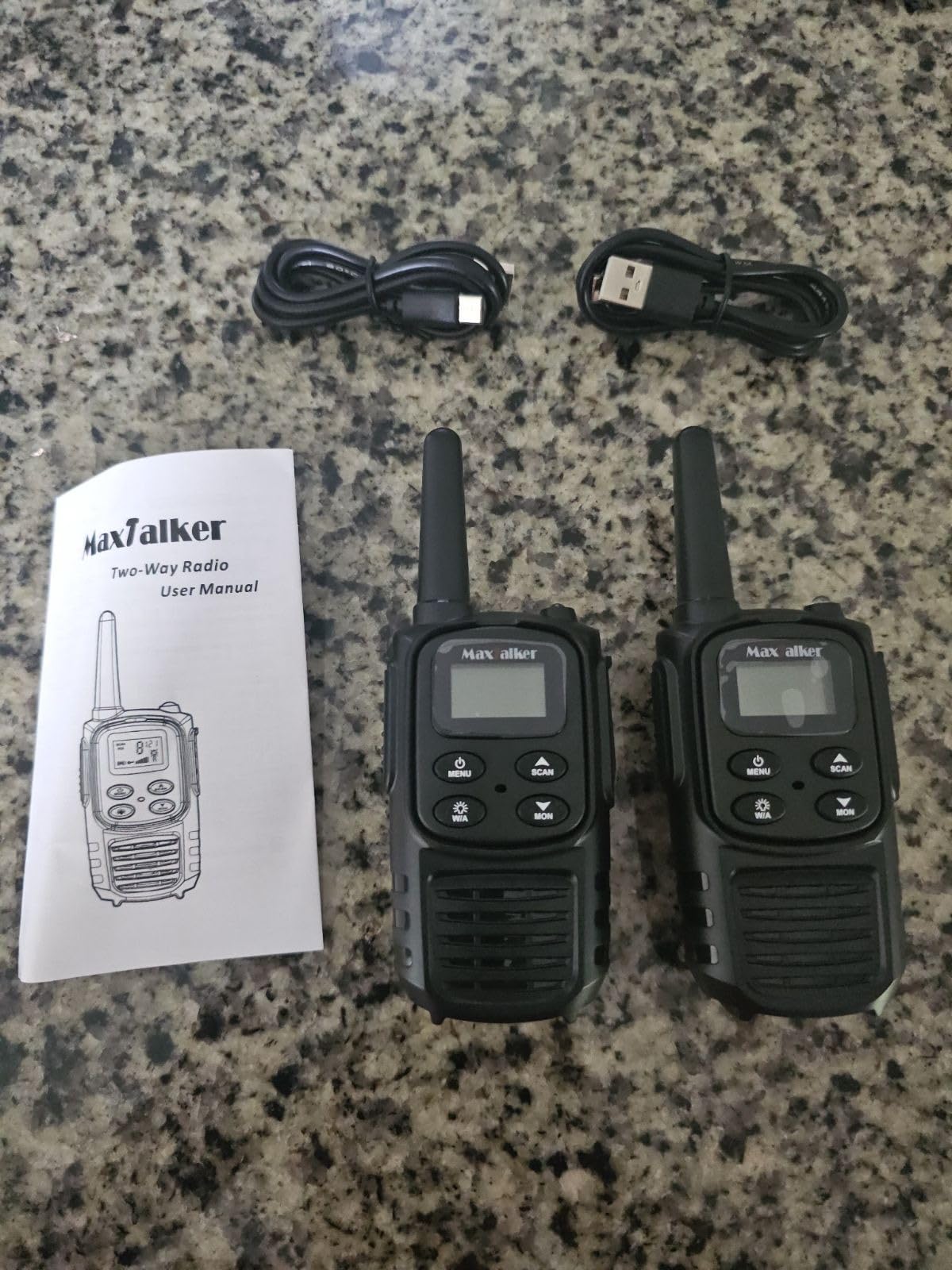 Walkie Talkies Long Range for Adults, Rechargeable FRS Two-Way Radio, 2Pack customer photo 1