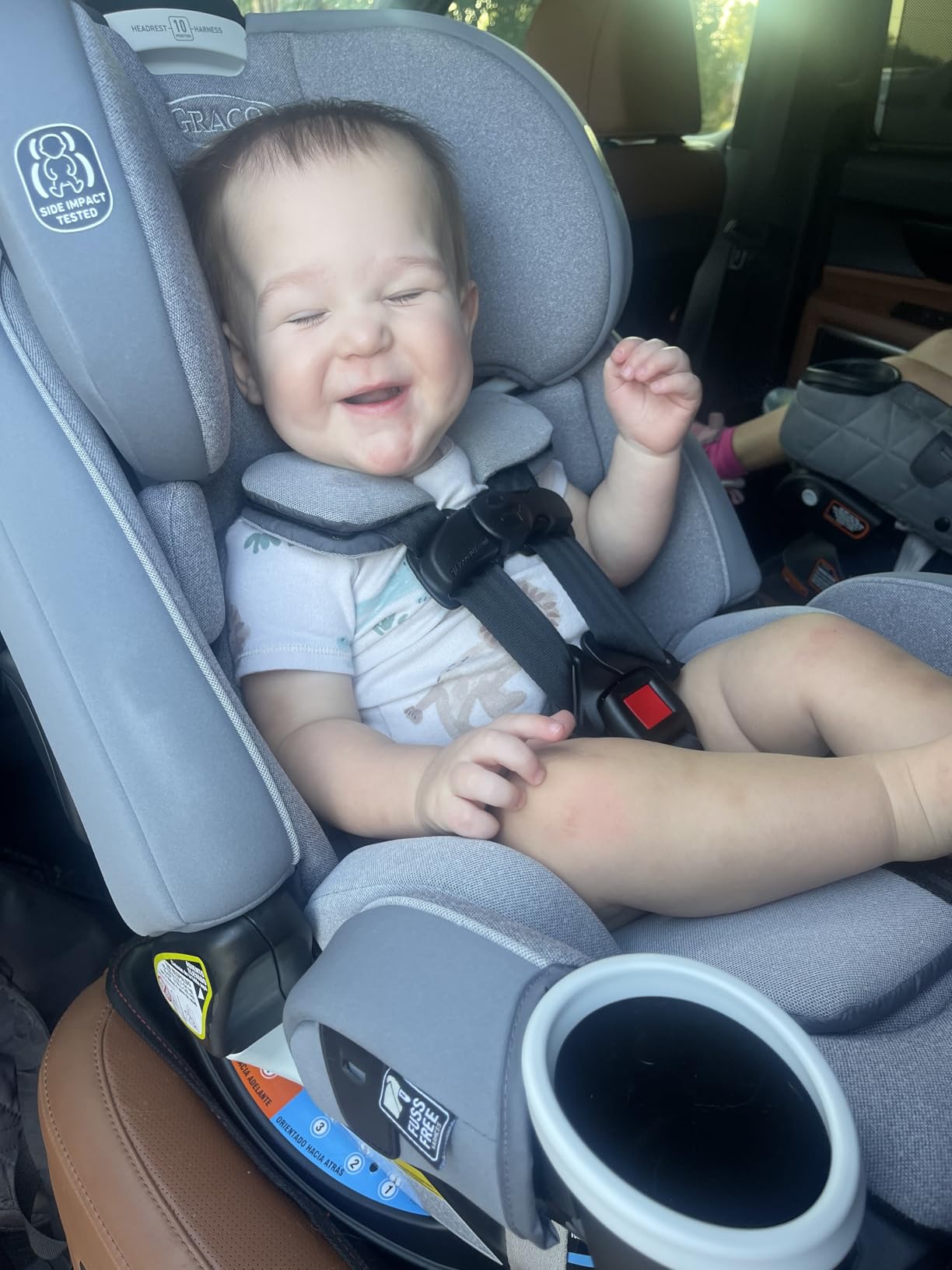 Graco 4Ever DLX 4-in-1, 10 Years Use Infant to Toddler Car Seat, Maddox, Includes Rear Facing, Forward Facing, Highback Booster & Backless Booster Seat Options customer photo 1