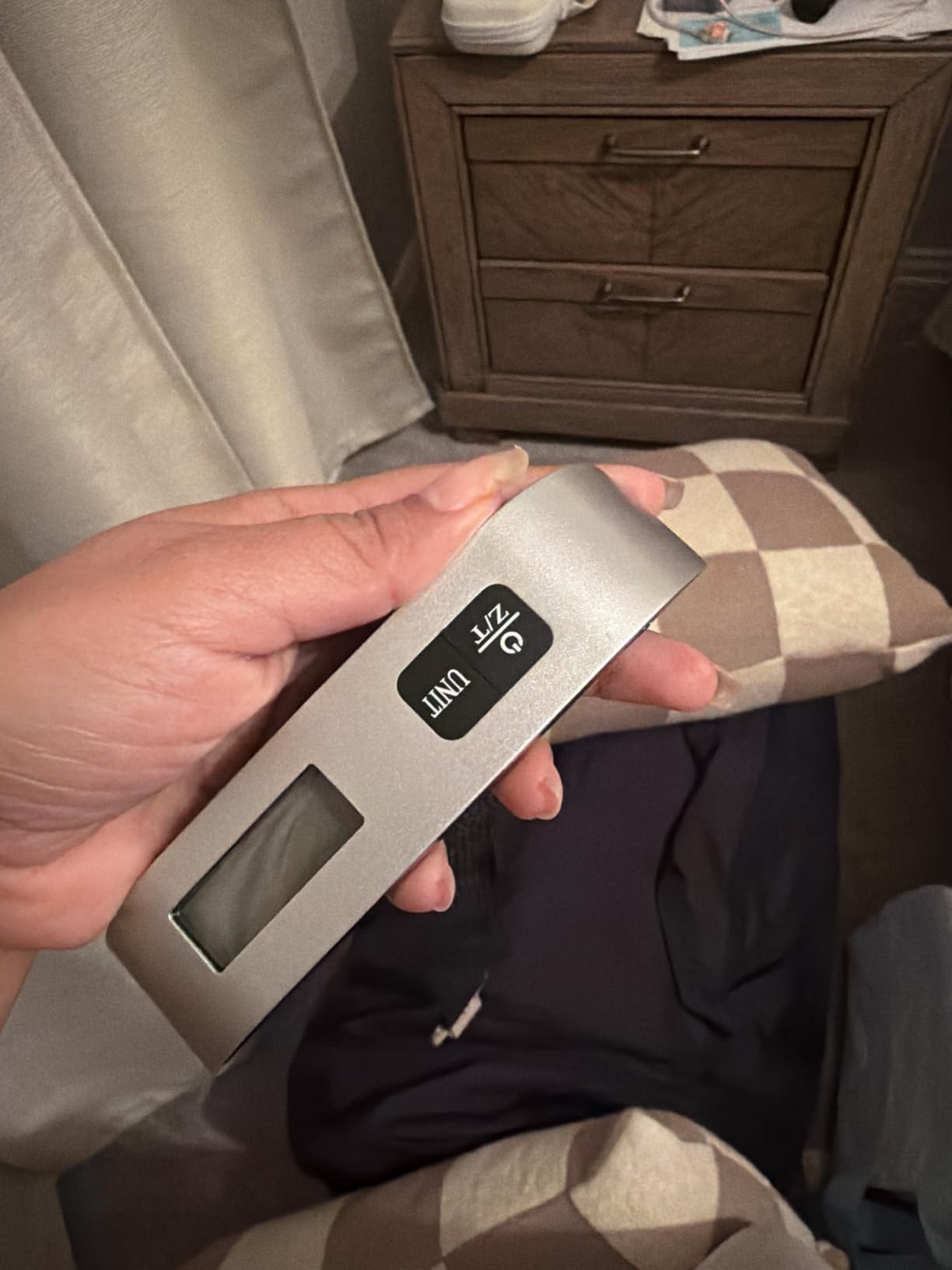 Luggage Scale, 110lb/50kg Portable Luggage Weight Scale, Silver customer photo 2