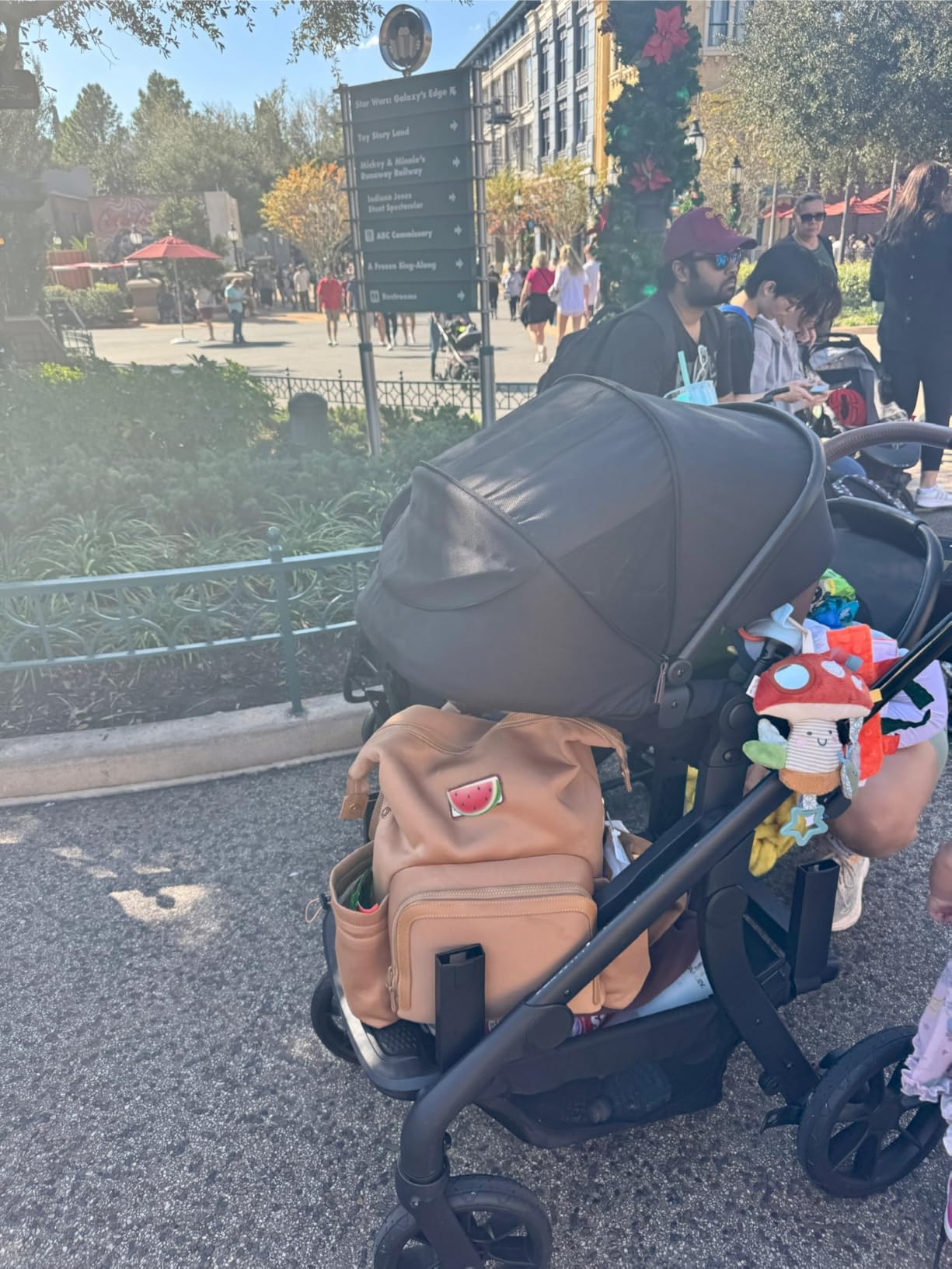 Momcozy ChangeGo Single to Double to Wagon Stroller, 23 Configurations | Carrycot and Seat Included with Large PU Wheels, All-wheel Suspension, and an Extendable UPF 50+ Canopy customer photo 2