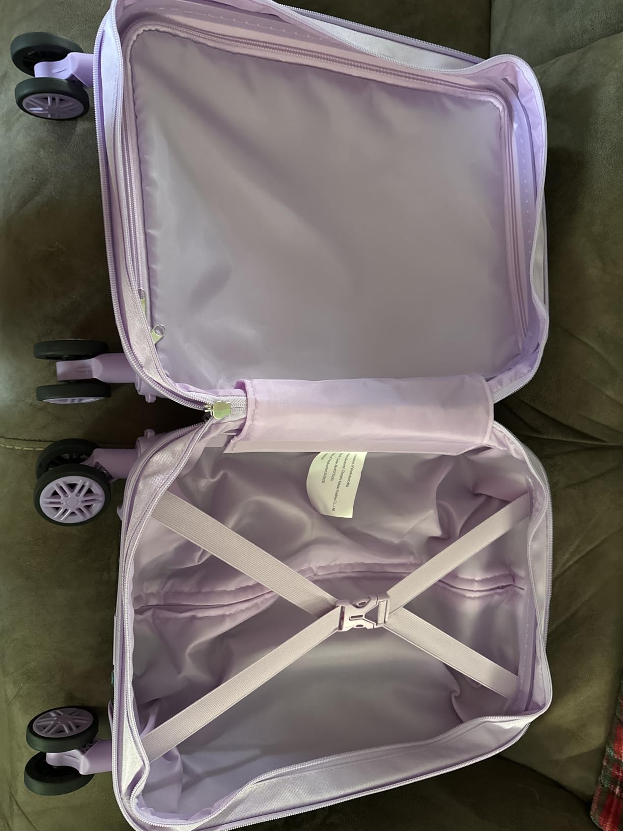 Kids Suitcase Set for Boys Hardside Luggage with Spinner Wheels 2 Piece 16inch Toddler Suitcase for Boys Travel Carry on Luggage Airline Approved customer photo 2