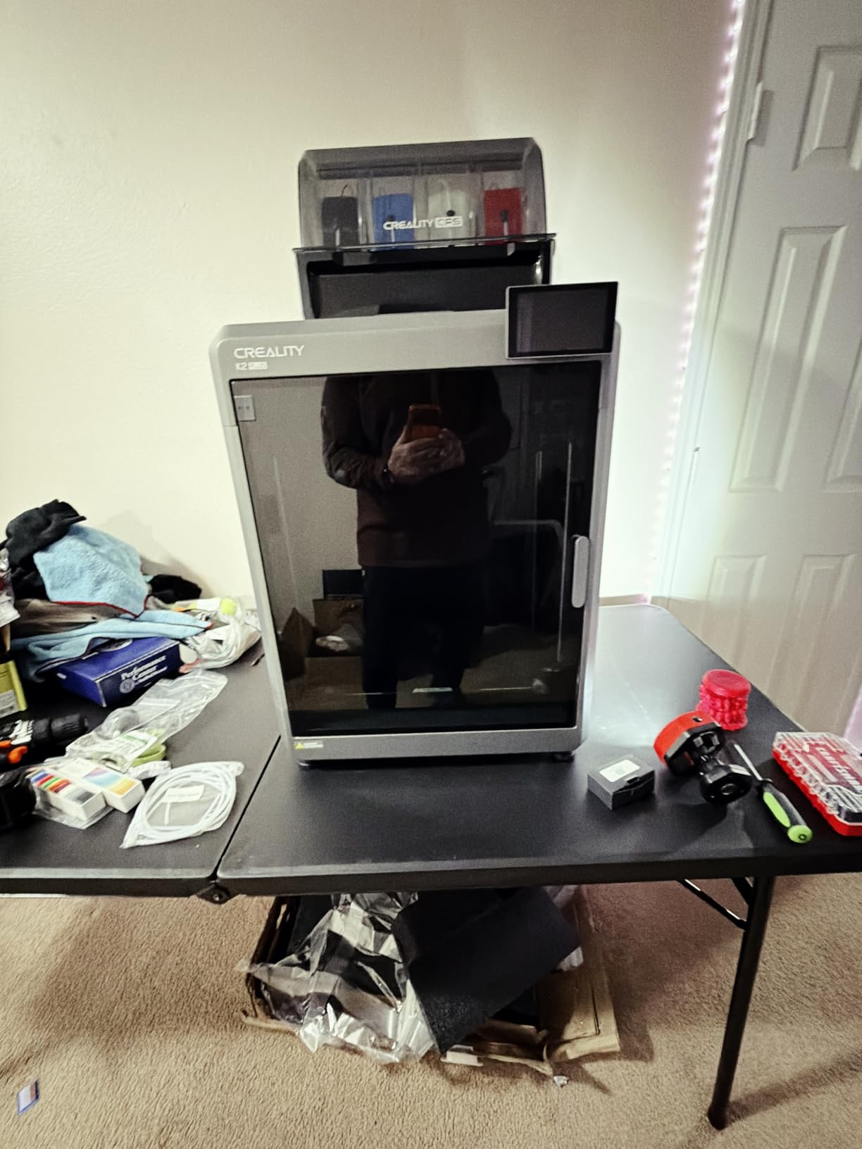 Creality K2 Plus Combo 2026 Multi Color 3D Printer with CFS customer photo 2