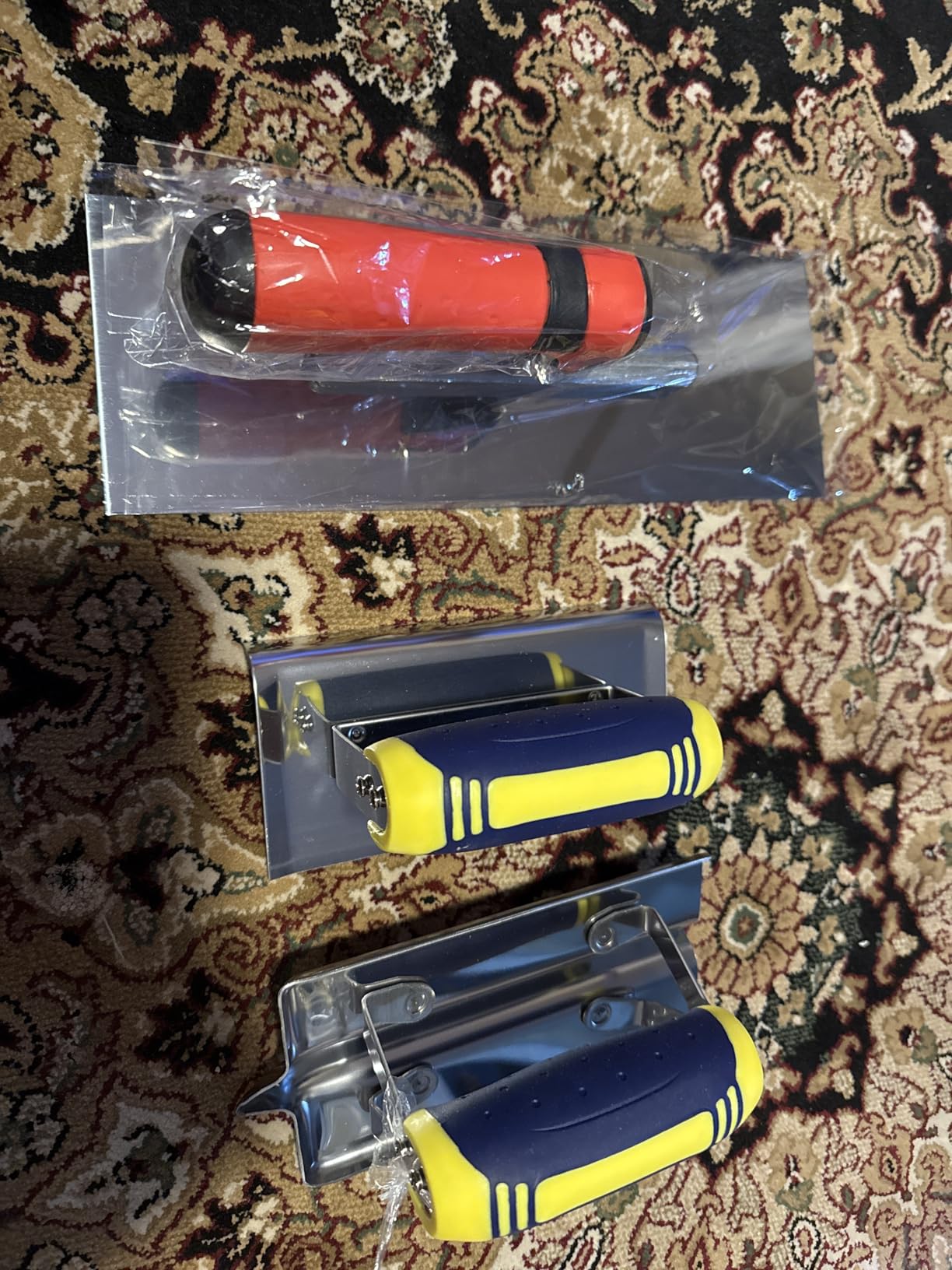 Stainless Steel Concrete Finishing Tools Set Trowel, Edger & Groover customer photo 2