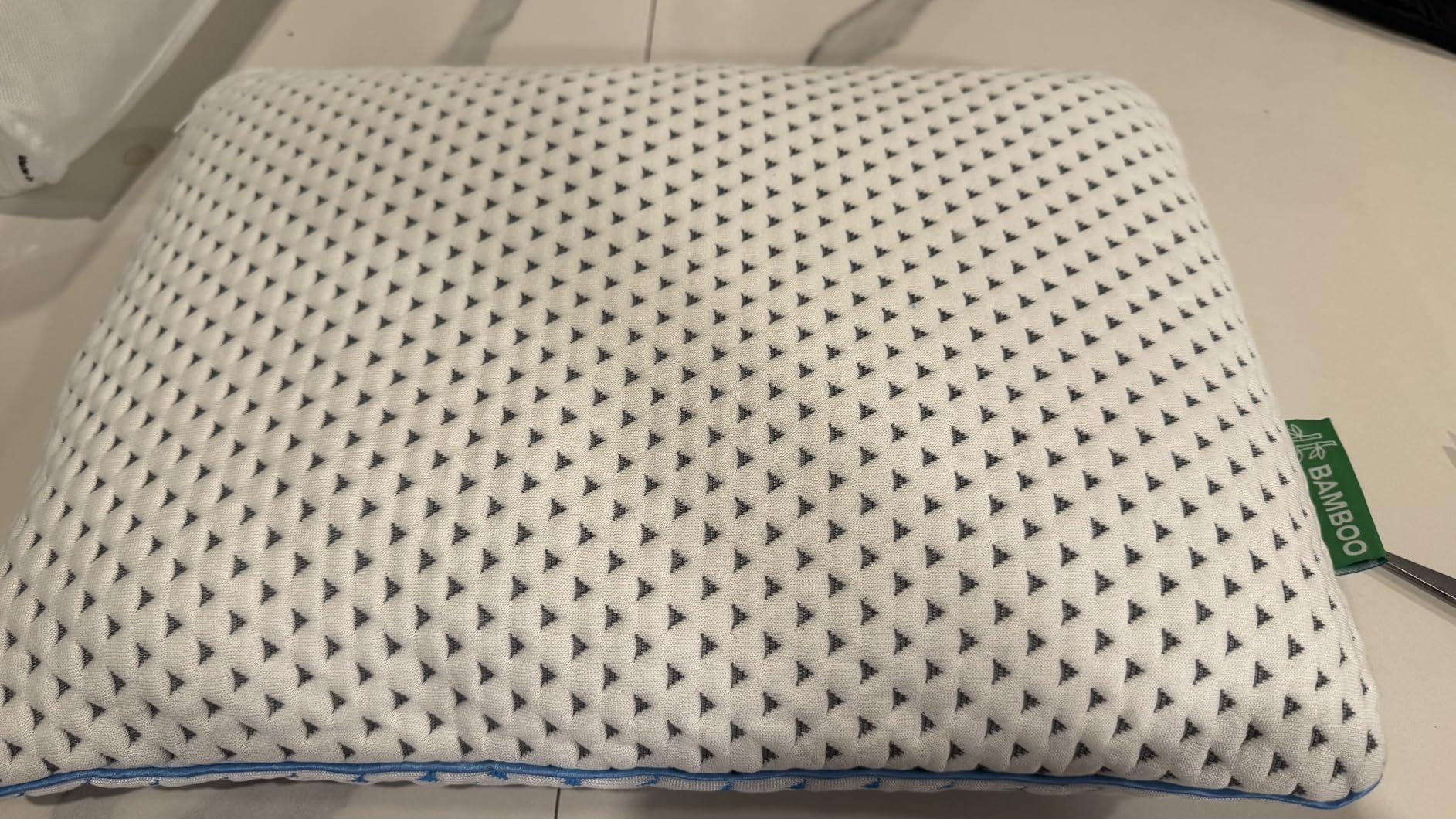 Adjustable Small Cooling Memory Foam Pillow for Travel, Camping & Airplane customer photo 2