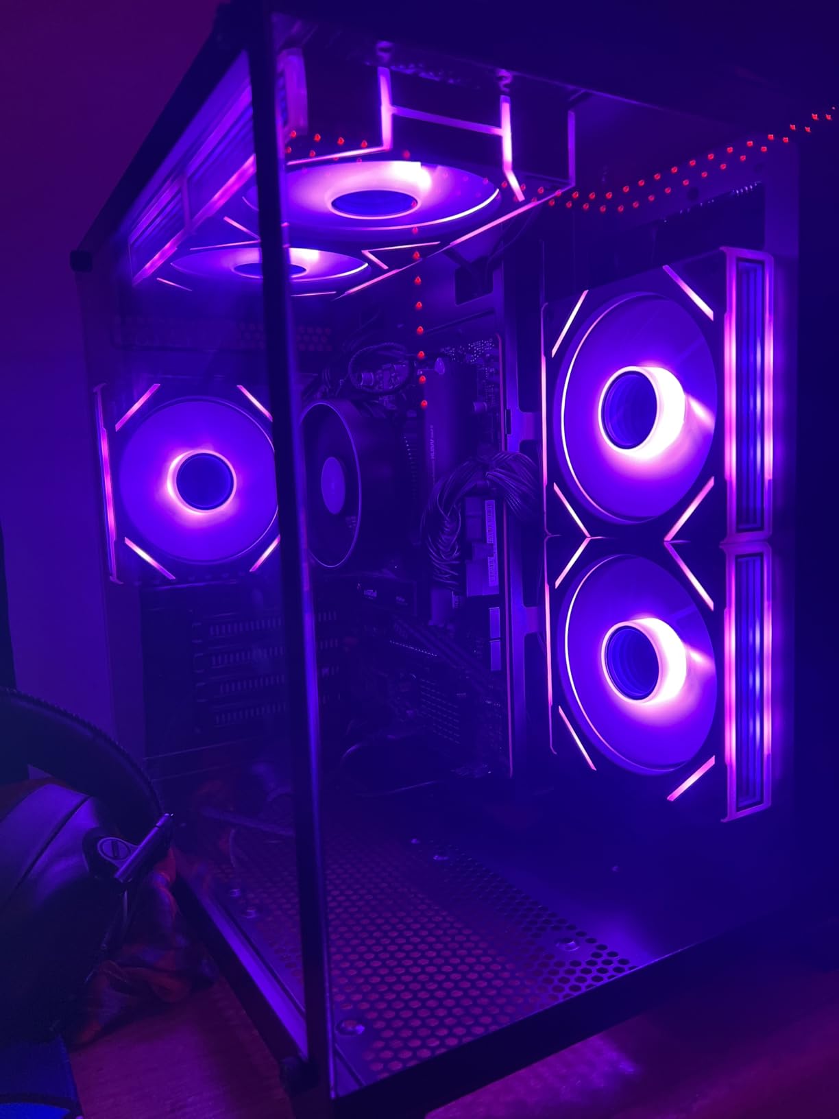 YAWYORE Gaming PC Desktop Computer AMD R5 5600GT 16GB 1TB NVMe Towers WiFi customer photo 2