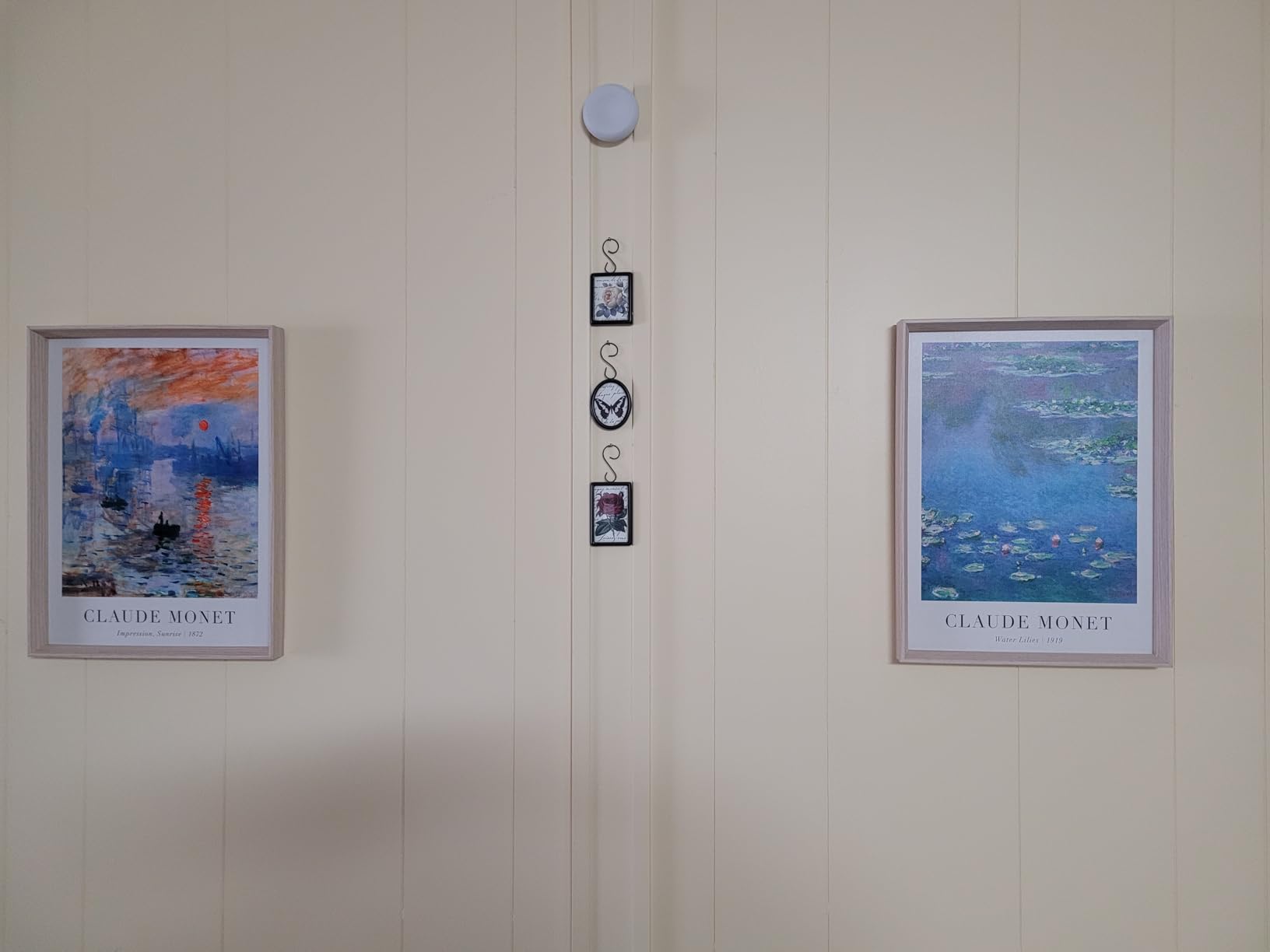 HesenDot Framed Wall Art, Claude Monet Landscape Canvas Prints Set customer photo 2