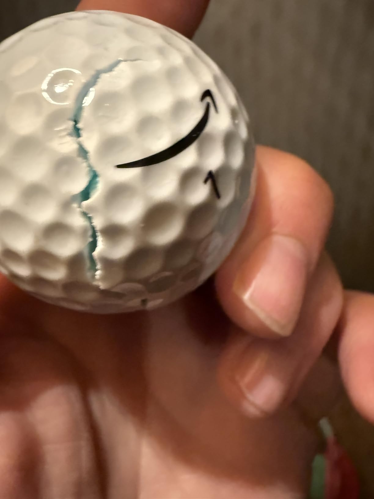 Amazon Basics Core Soft Golf Balls, Low Compression, Side Stamp Alignment customer photo 1
