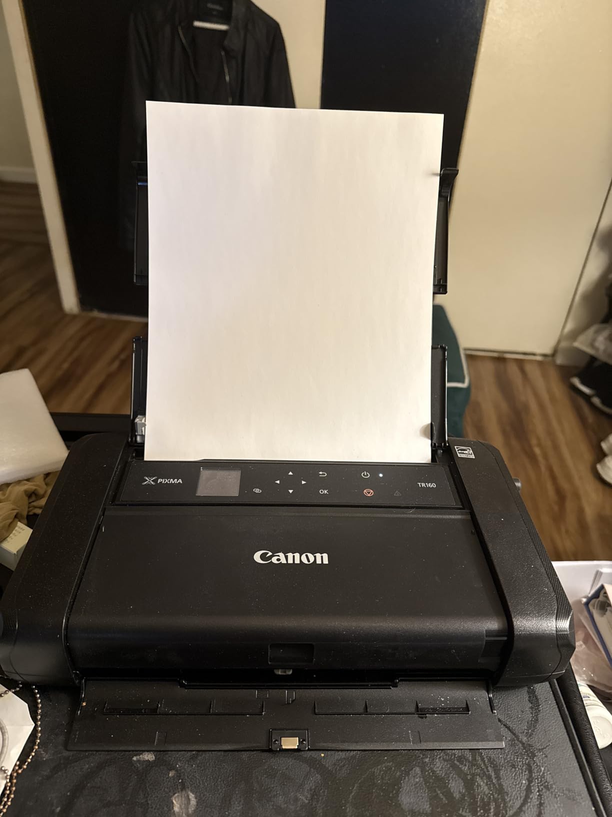 Canon PIXMA TR160 Color Wireless Portable Printer customer photo 1