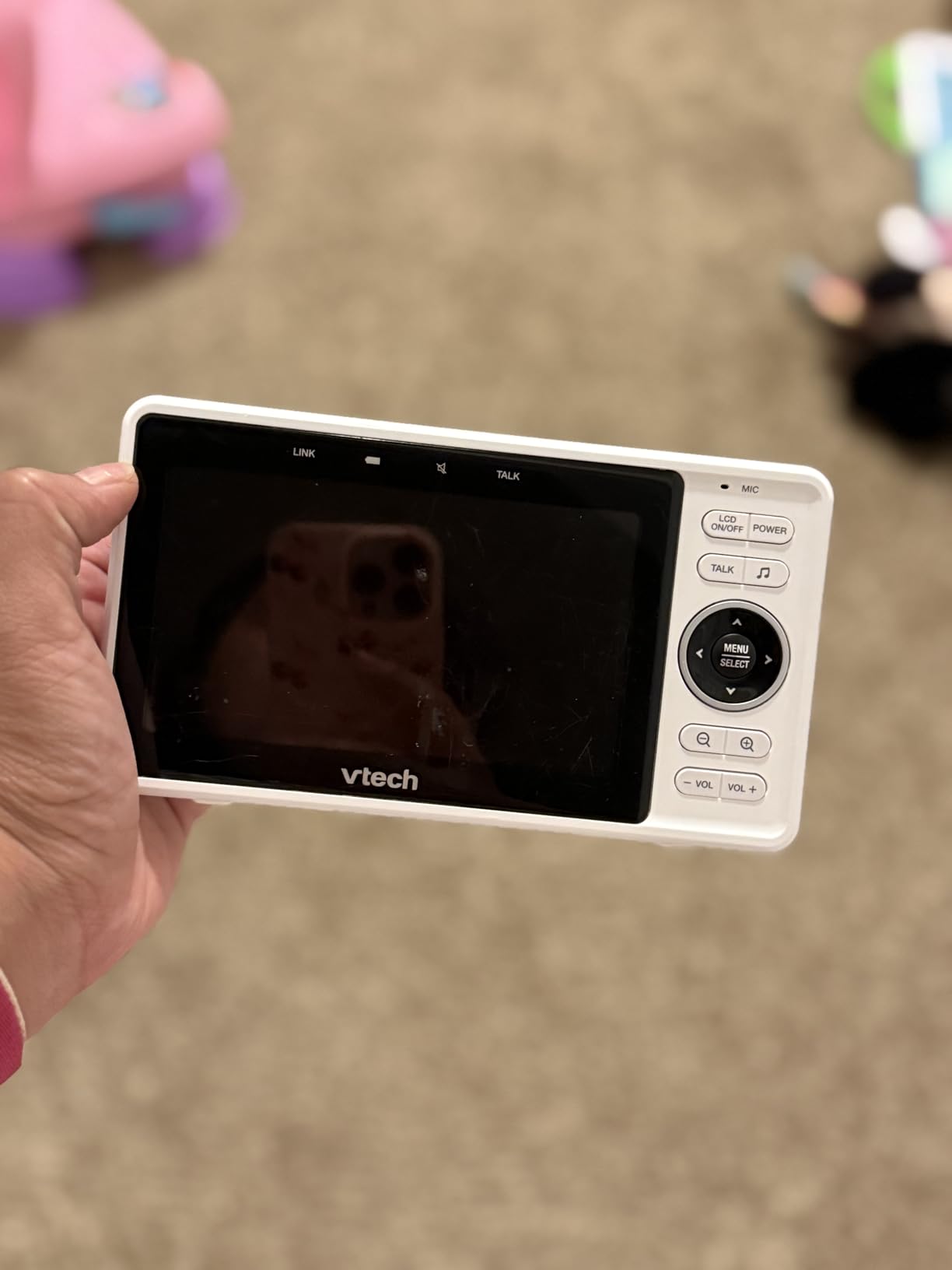 VTech Smart WiFi Baby Monitor, 2 Cameras - See Both Rooms at Home or from Anywhere, Free App, 1080p Split Screen, 5