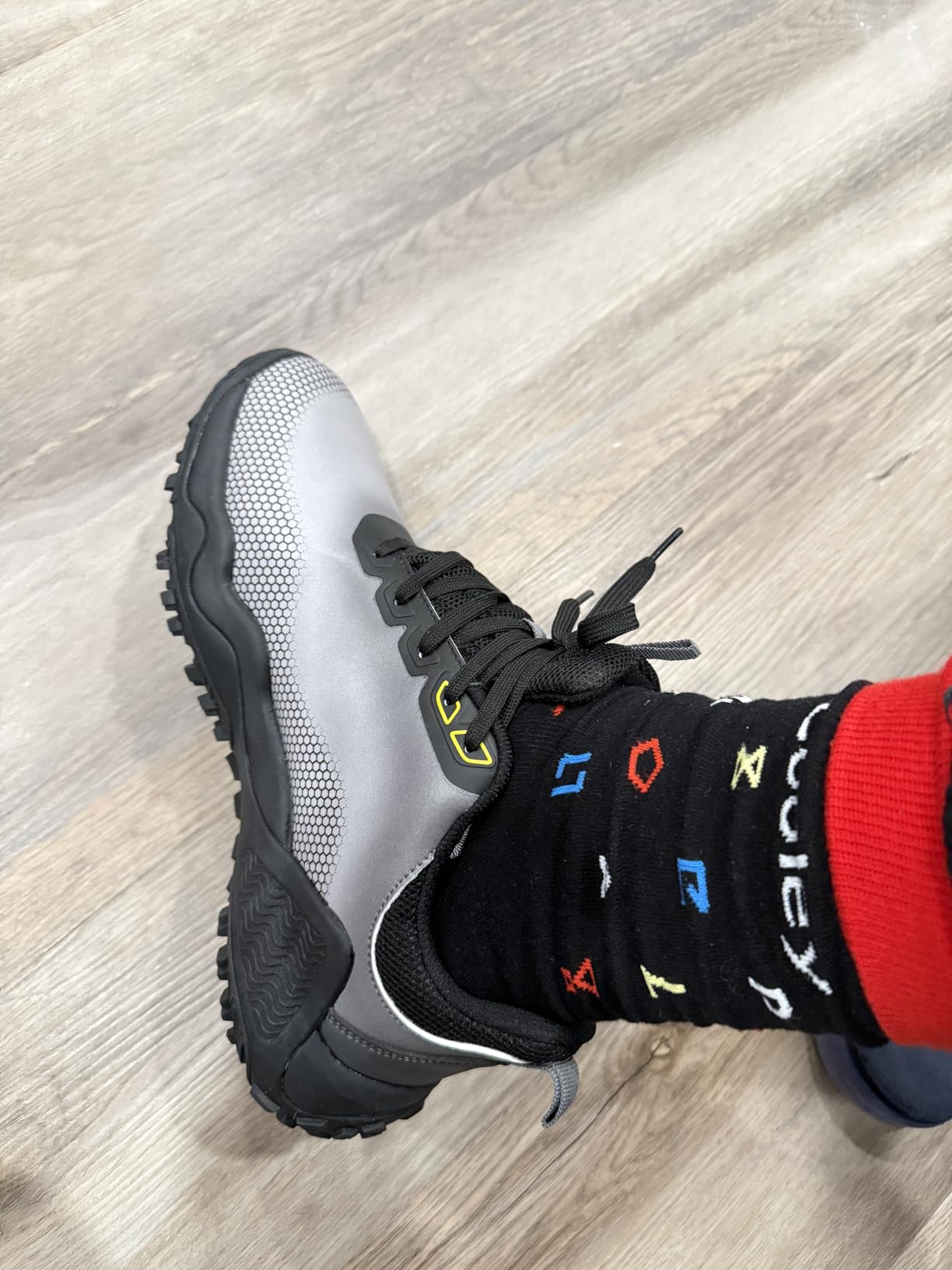 Wide Golf Shoes for Men Spikeless Professional Outdoor Waterproof Golfing Footwears Sneakers with Arch Support customer photo 1