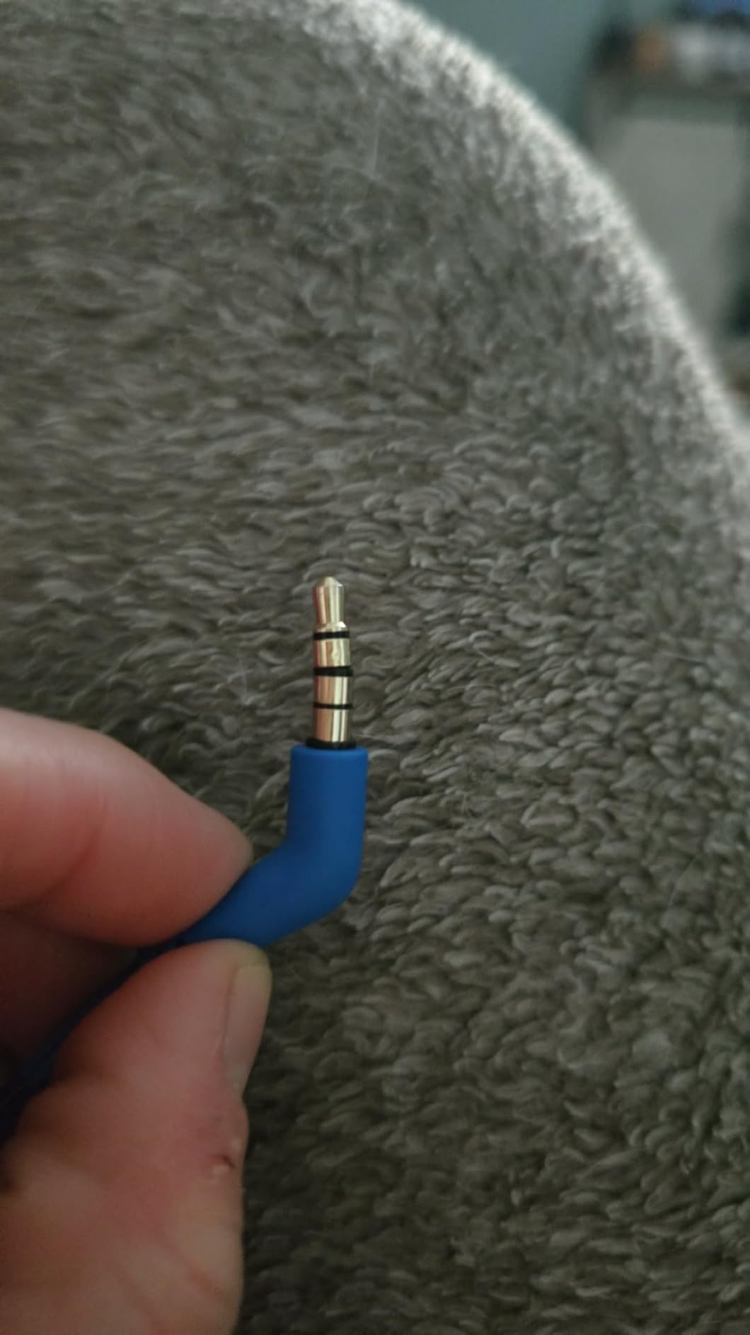 Kids Headphones Wired for School, 3.5mm Safe Volume Limited with Mic, Navy customer photo 1