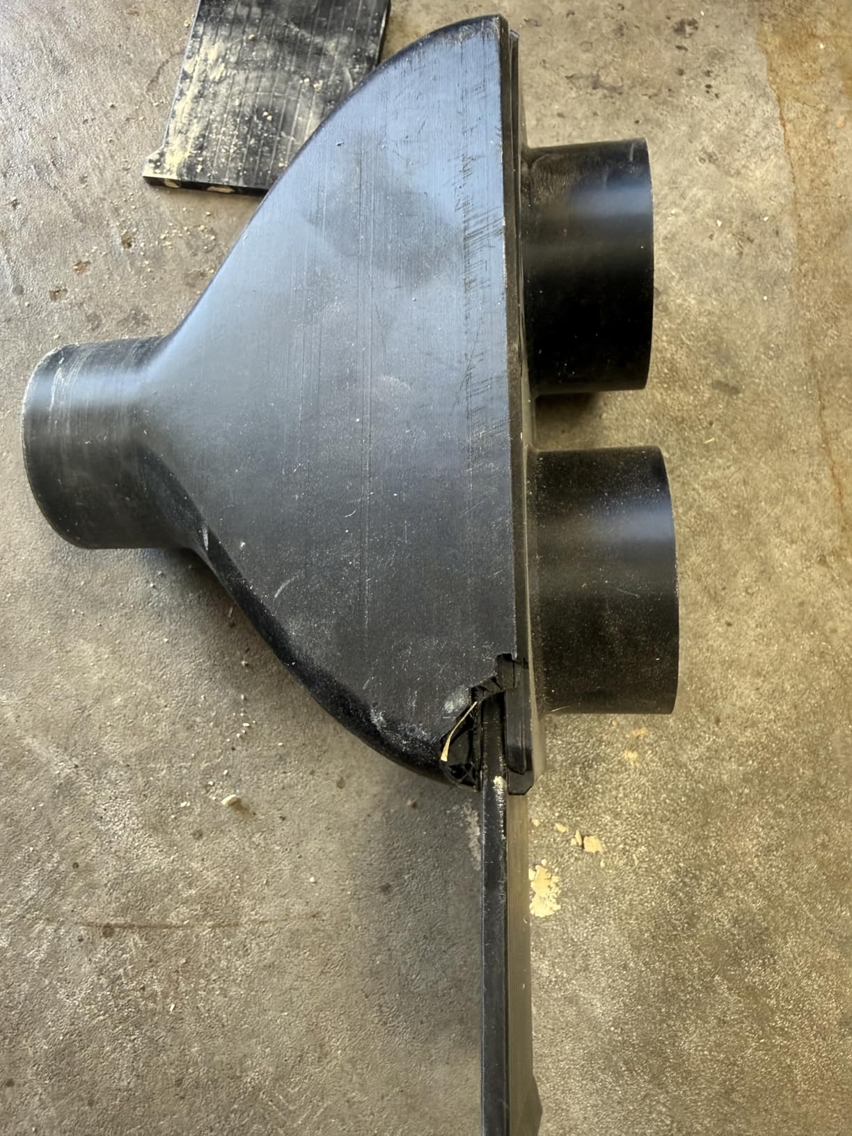 Jmoe USA 2.5 Inch Shop Vac Y Connector Splitter With Individual Blast Gates | Dust Collection Hose Splitter | Fits Ridgid, Craftsman, and Most Wet Dry Vacuums | PATENT PENDING customer photo 1