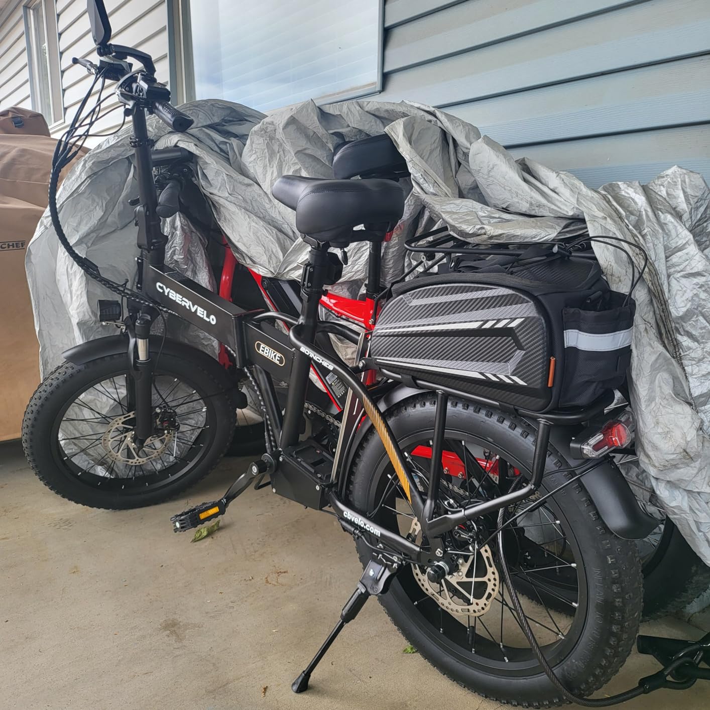 Folding Electric Bike for Adults, E-Bike,Compact Utility Electric Bicycle customer photo 1
