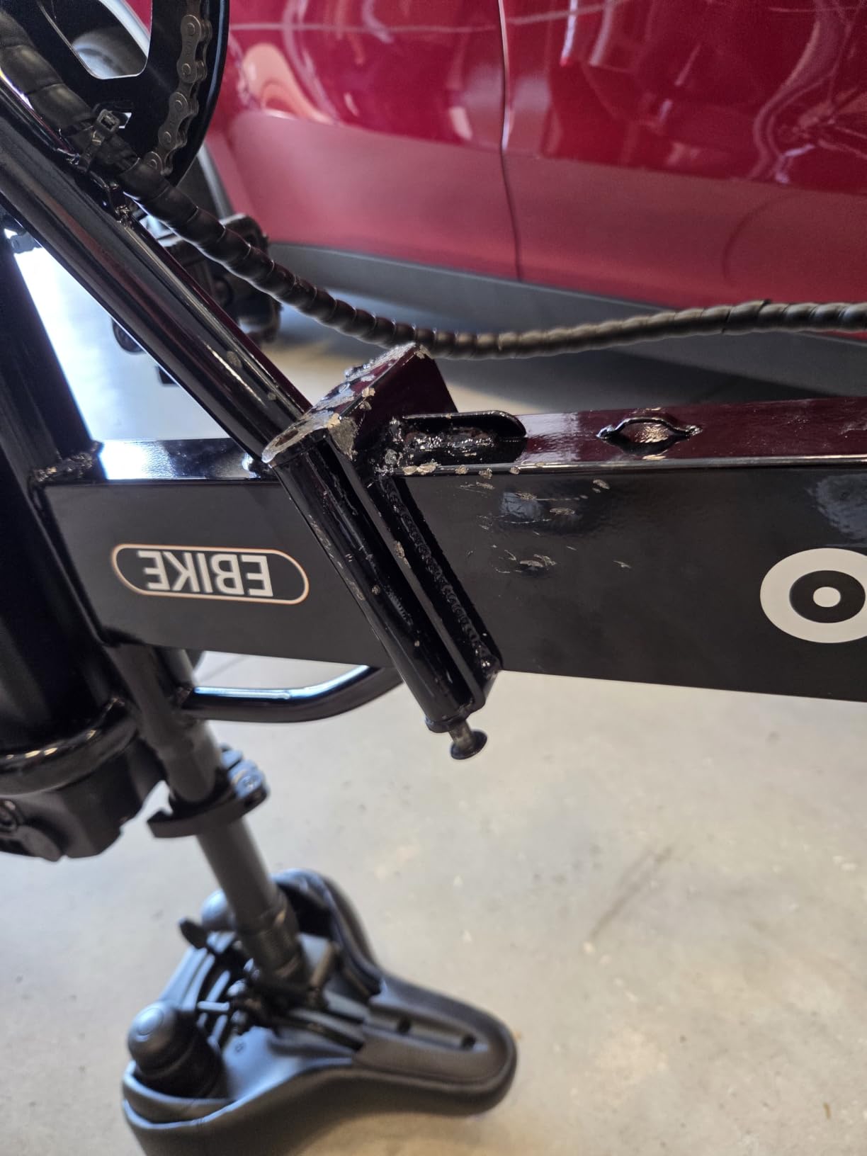 Folding Electric Bike for Adults, E-Bike,Compact Utility Electric Bicycle customer photo 2