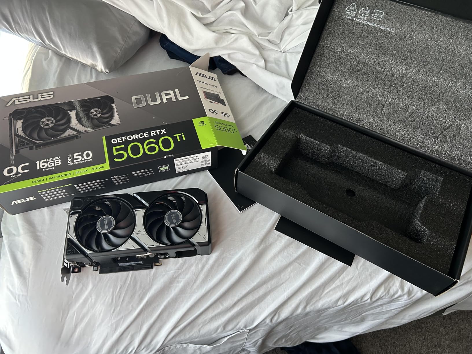 ASUS Dual GeForce RTX 5060 Ti 16GB GDDR7 OC Edition Gaming Graphics Card customer photo 2