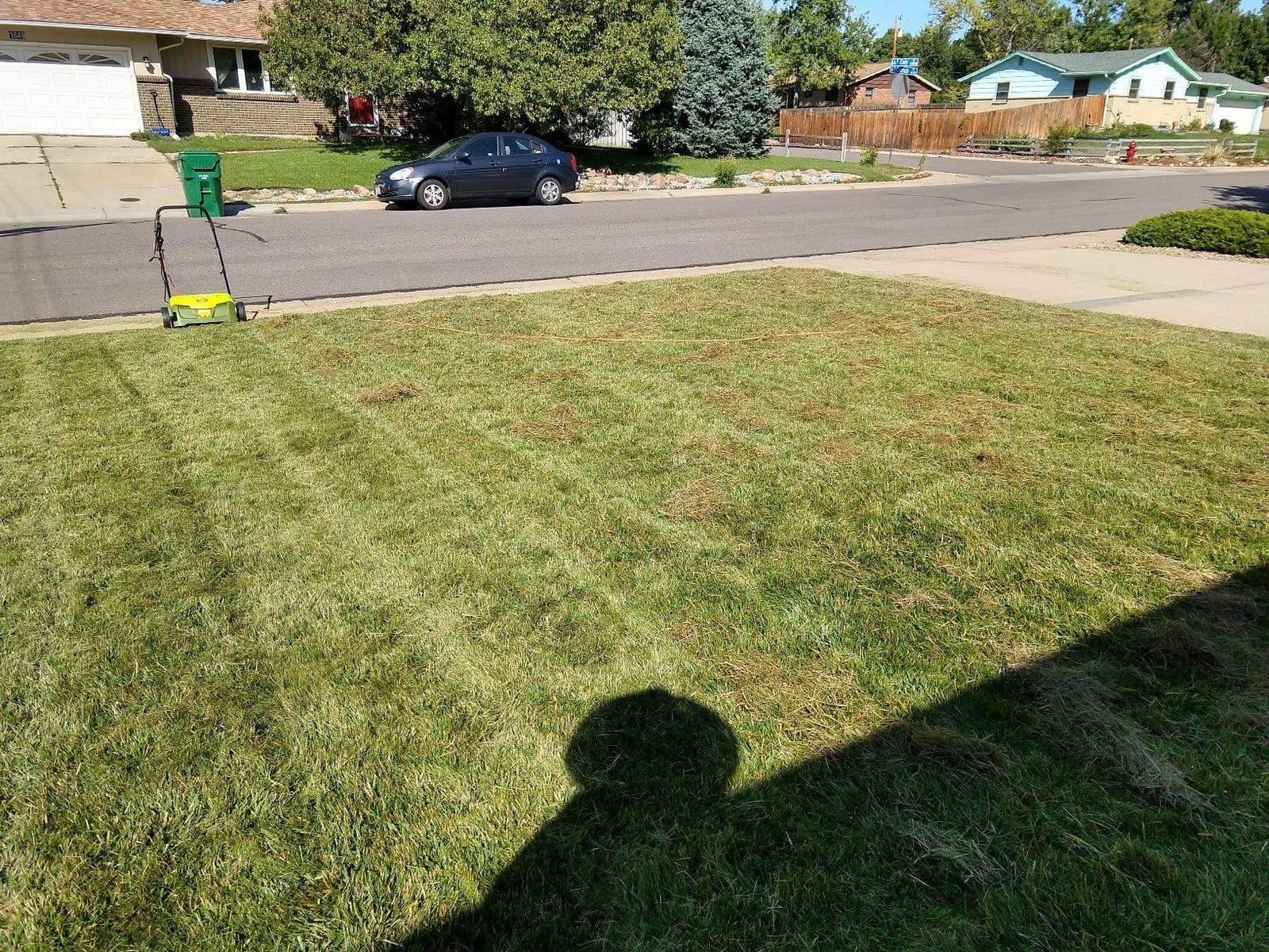 Sun Joe Corded Dethatcher & Scarifier with 13.2-Gal Bag, AJ808E customer photo 2