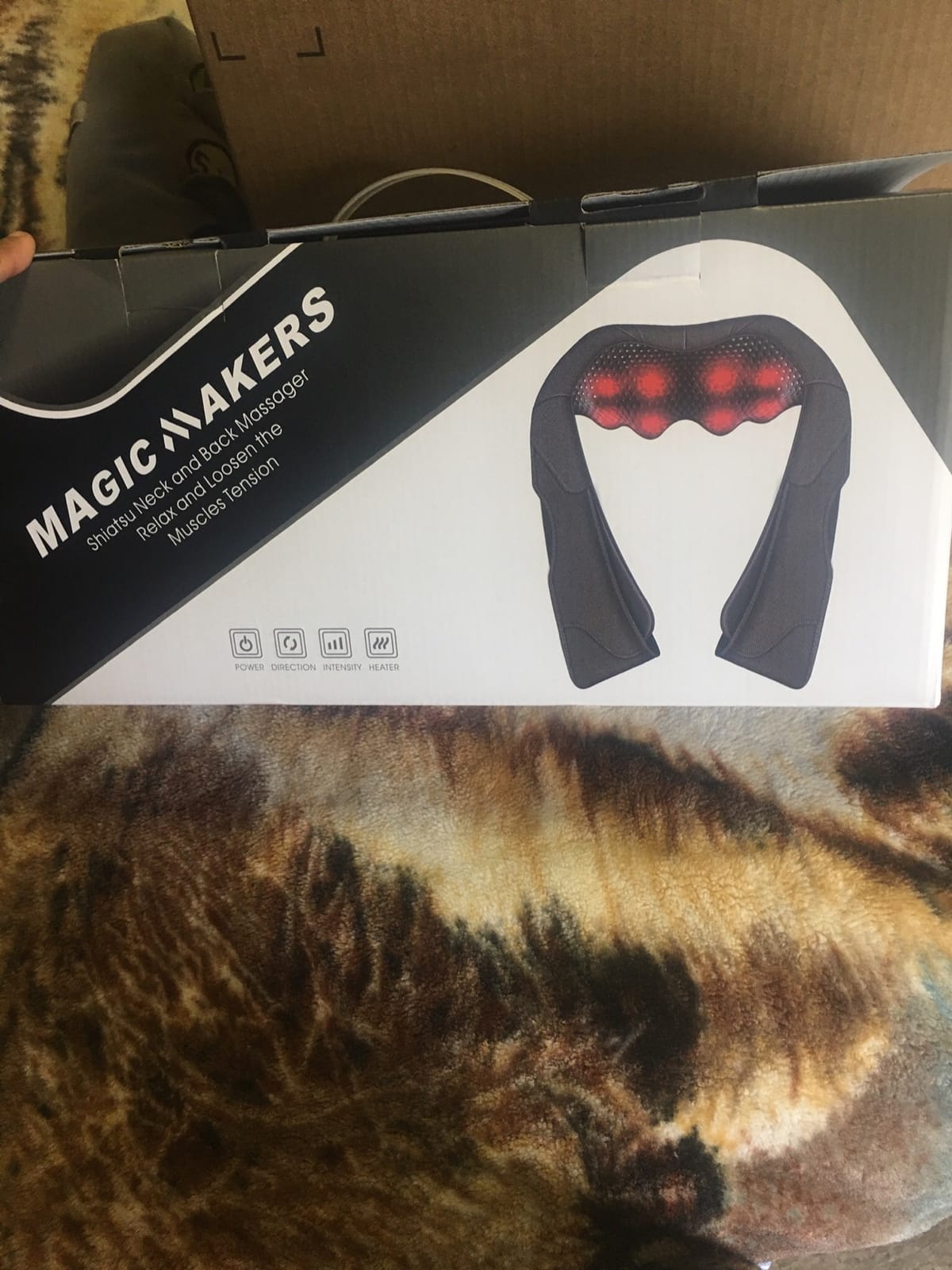 Neck Massager for Pain Relief Deep Tissue with Heat, Gifts for Women Men | Shiatsu Back and Shoulder Massage, Mothers Day Gifts for Mom Wife, Christmas, Fathers Day Dad Gifts for Husband, NOT Cordless customer photo 1