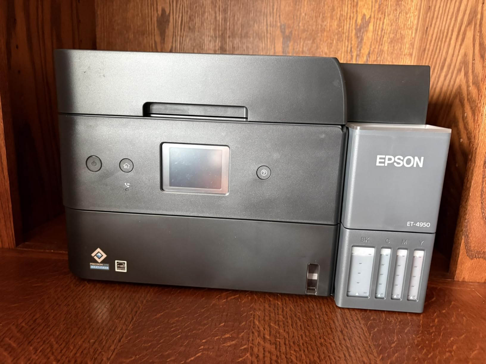 Epson EcoTank ET-4950 Wireless Color All-in-One Supertank Printer - Black customer photo 2