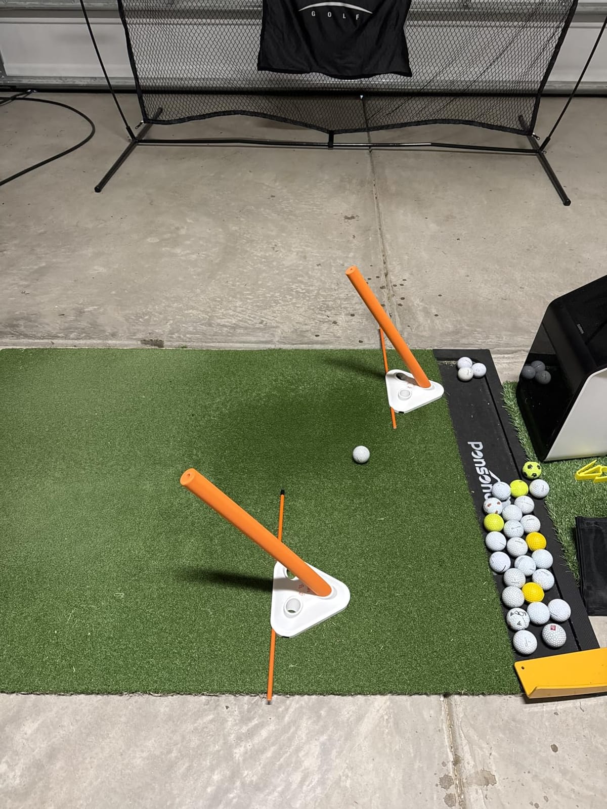 Golf Swing Training Aid - Alignment Discs & Rods | Corrects Setup, Posture, Swing Plane & Path to Fix Slice and Hook | Achieve Consistent Contact, Increase Distance & Accuracy customer photo 1