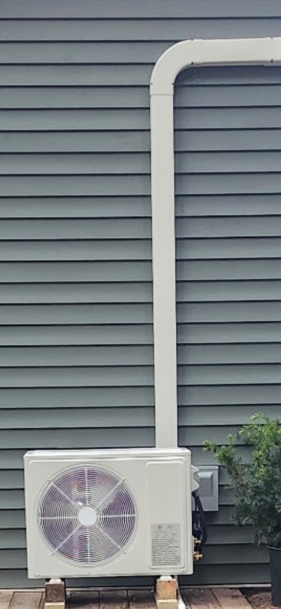 18000BTU Mini Split Air Conditioner Heat Pump, 19 SEER2 Inverter Compressor AC Unit Cools Rooms up to 1250 Sq. Ft, 230V Ductless Split AC with Pre-Charged Condenser & Installation Kit customer photo 1