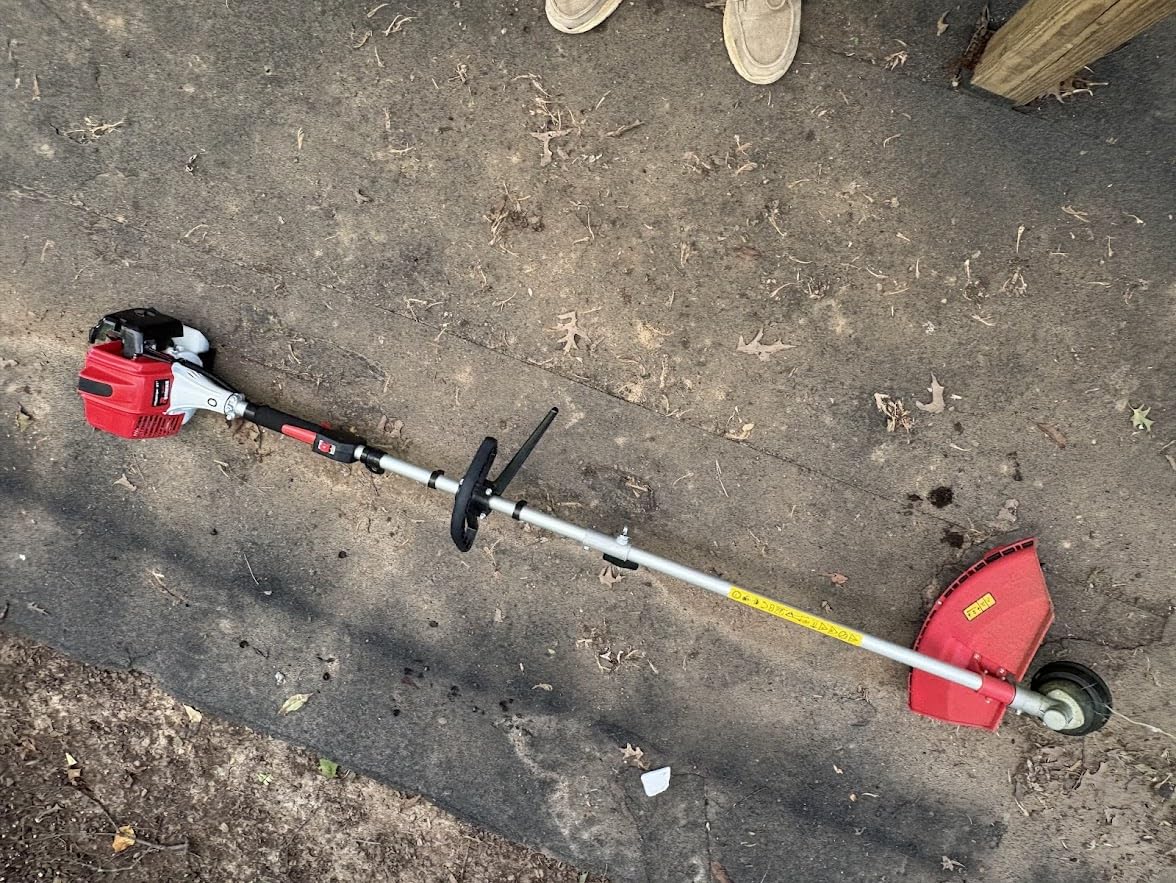 PowerSmart 25.4cc Gas Weed Wacker, 16 Inch Cutting Width with 10 Inch Blade customer photo 2
