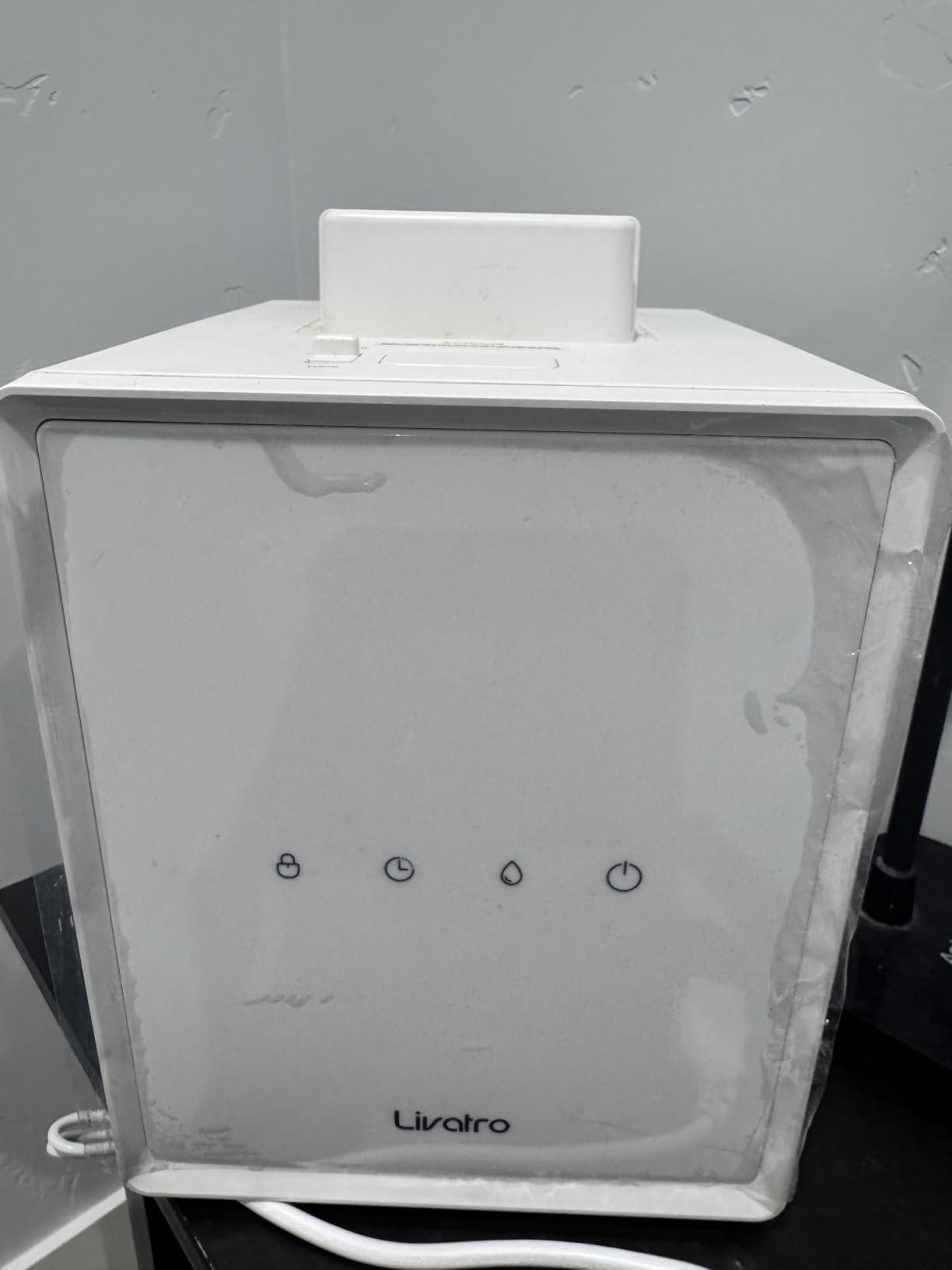 8L Evaporative Humidifier for Large Rooms up to 1000 ft²- Baby Elderly& Pet Safe Cool Evaporation, 900ml/h Output, UV Disinfection, Easy Top Fill,UltraQuiet 28dB, Smart AI Humidity Control Upgraded customer photo 2