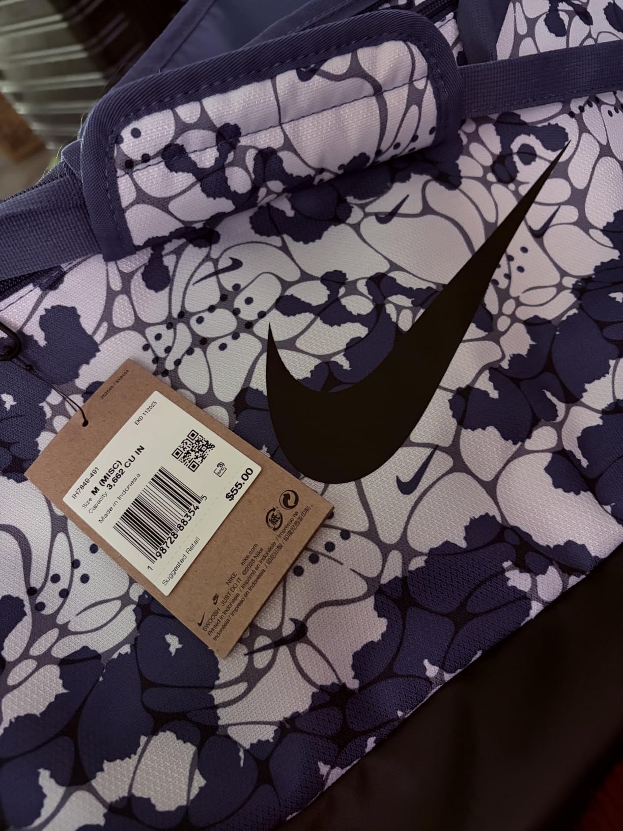 Nike Gameday Brasilia X Duffel Bag 24L, 40L, 60L, or 95L | Mens and Womens customer photo 2