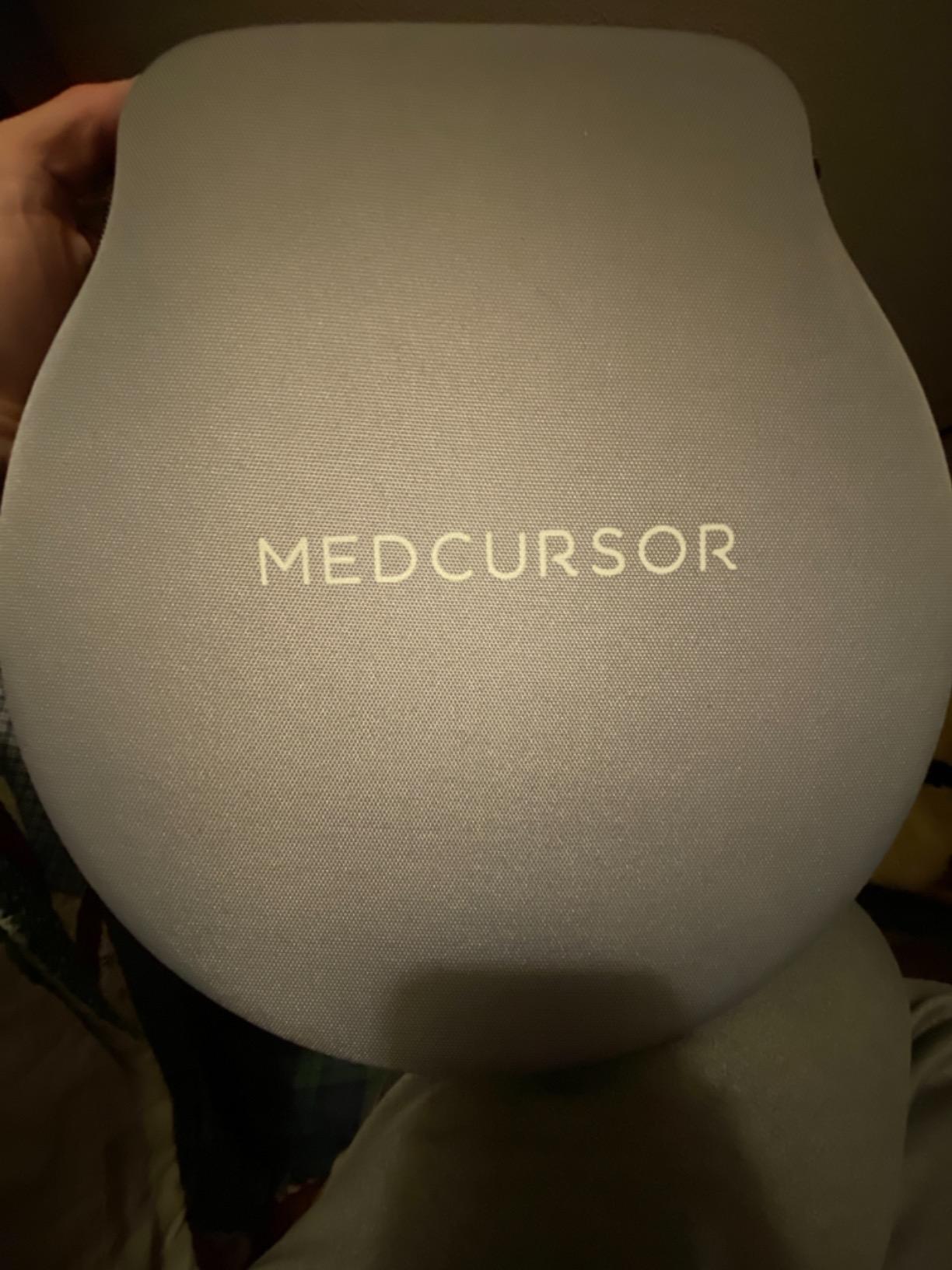 Medcursor Massage Gun - High Intensity Brushless Motor, Handheld Percussion Deep Tissue Massager with 6 Massage Heads for Sore Muscle and Stiffness, Gifts for Father/Dad (Black) customer photo 1