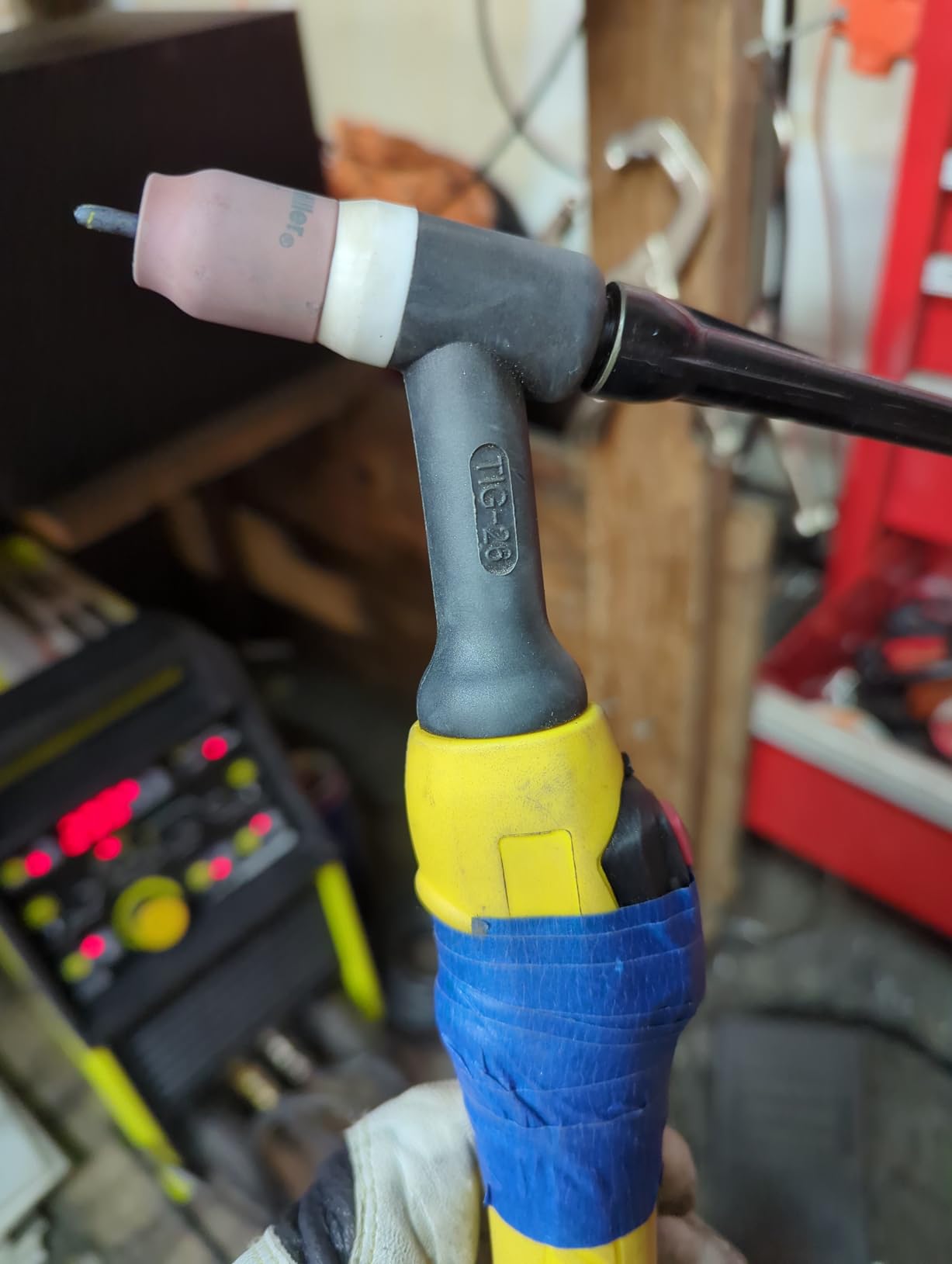 Weldpro 200A AC/DC TIG Welder with Pulse, 110V/220V Dual Voltage Aluminum TIG Welder customer photo 2