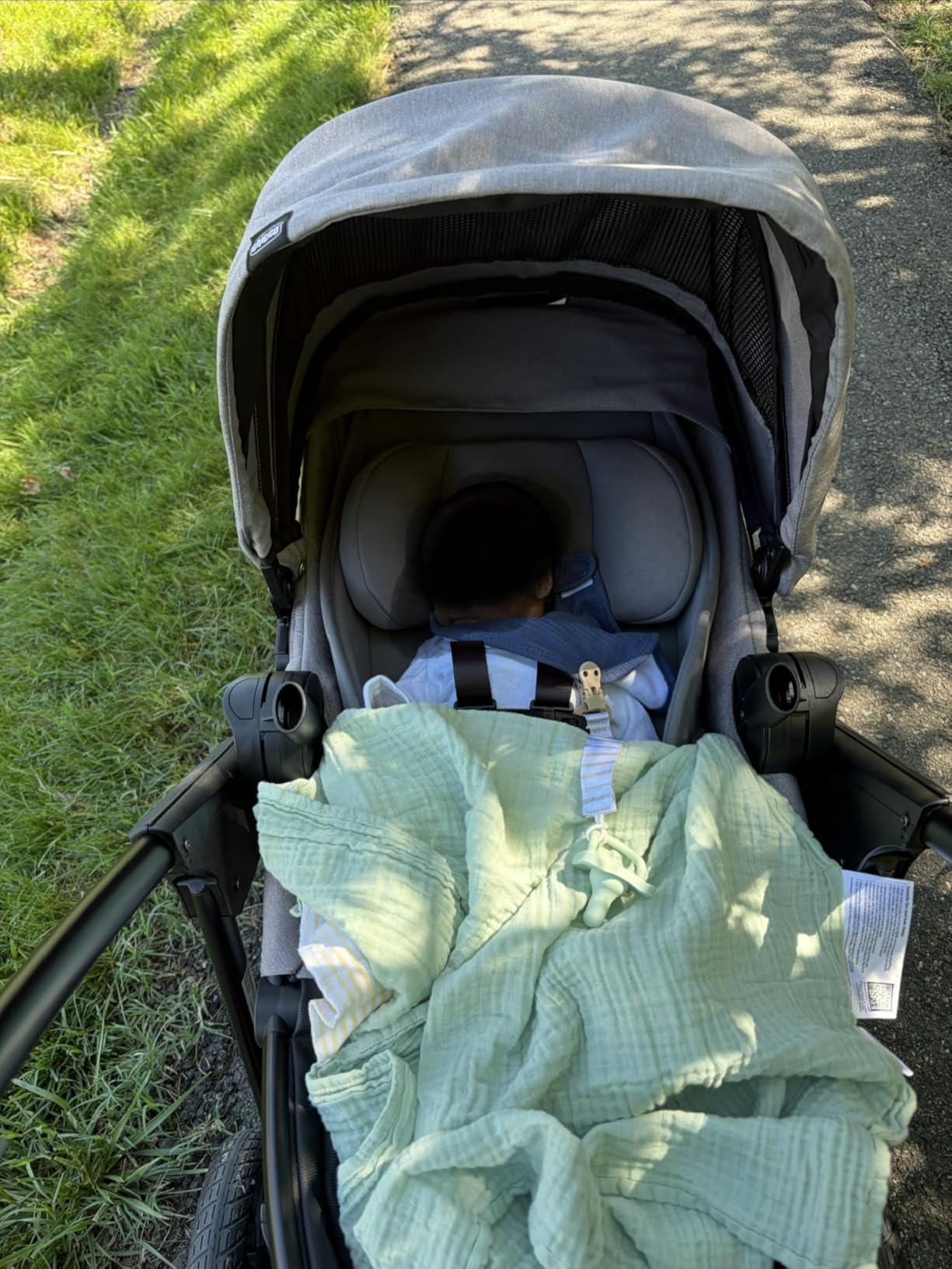 Chicco Corso LE ClearTex Modular Travel System with KeyFit Infant Car Seat | Canyon/Grey, baby travel stroller, 4 strolling modes, fits 4-30 lbs, newborn insert, one-hand compact fold customer photo 2