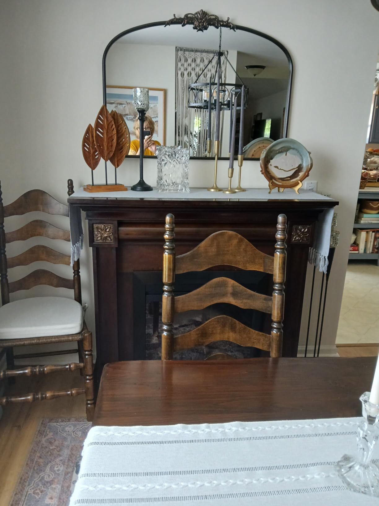 Besdomus Vintage Arch Gold Mirror: 48