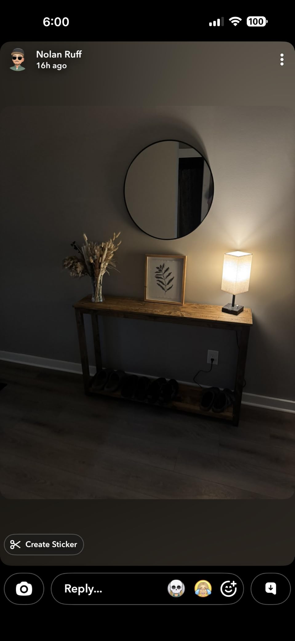 Bathroom Mirror for Wall, 30x22 Inch Rectangle Mirror, Matte Black Metal Framed Bathroom Vanity Mirror for Restroom Farmhouse, Anti-Rust, Tempered Glass, Horizontally or Vertically Hanging customer photo 2
