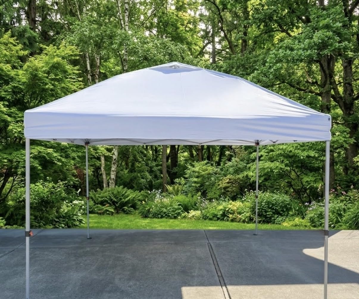 Raynesys 10x10ft Pop Up Canopy Tent with Sidewalls for Events, Parties customer photo 2
