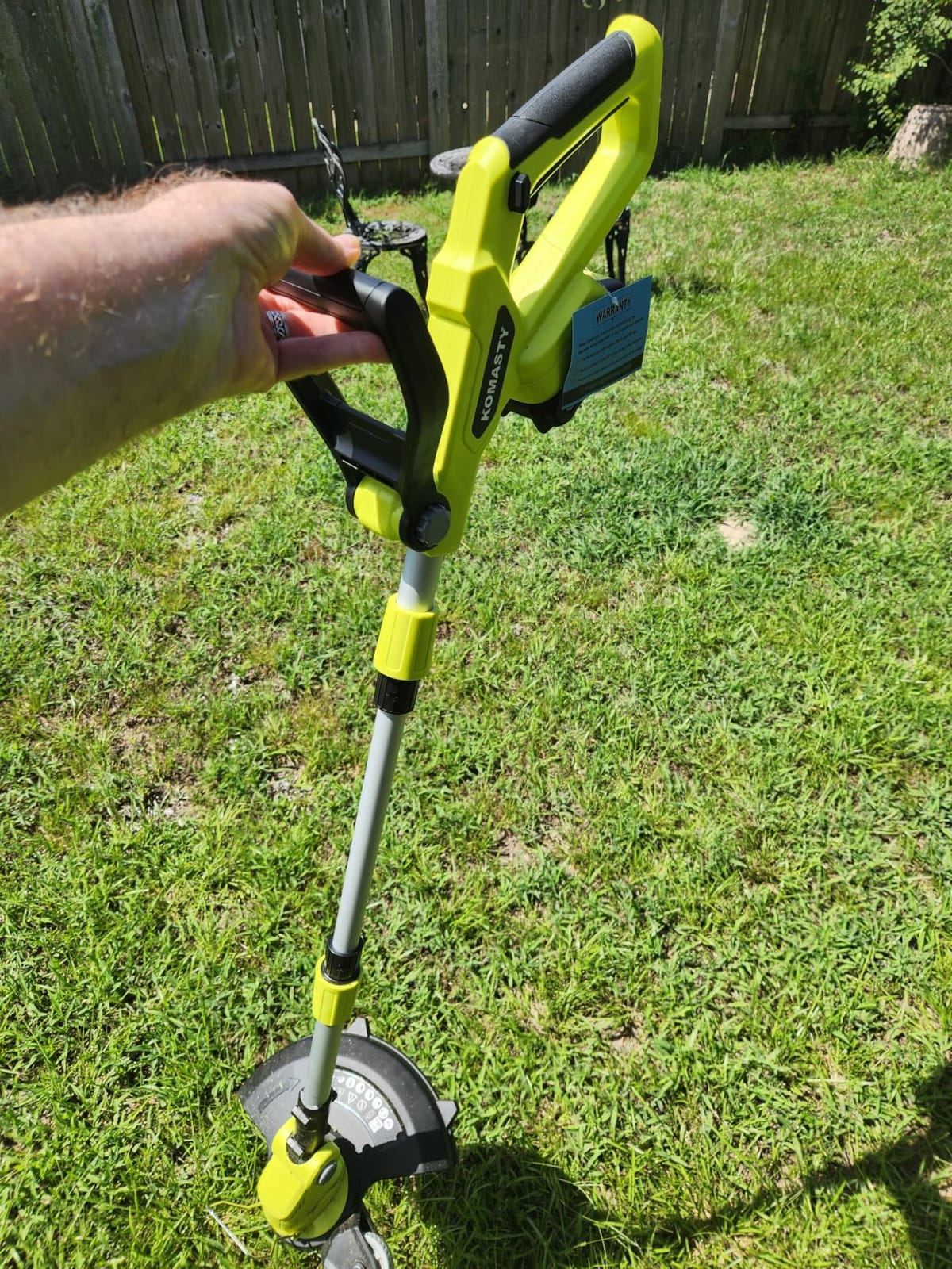 20V Electric Cordless String Trimmer 2 x 2.0Ah Battery Powered with Charger customer photo 1