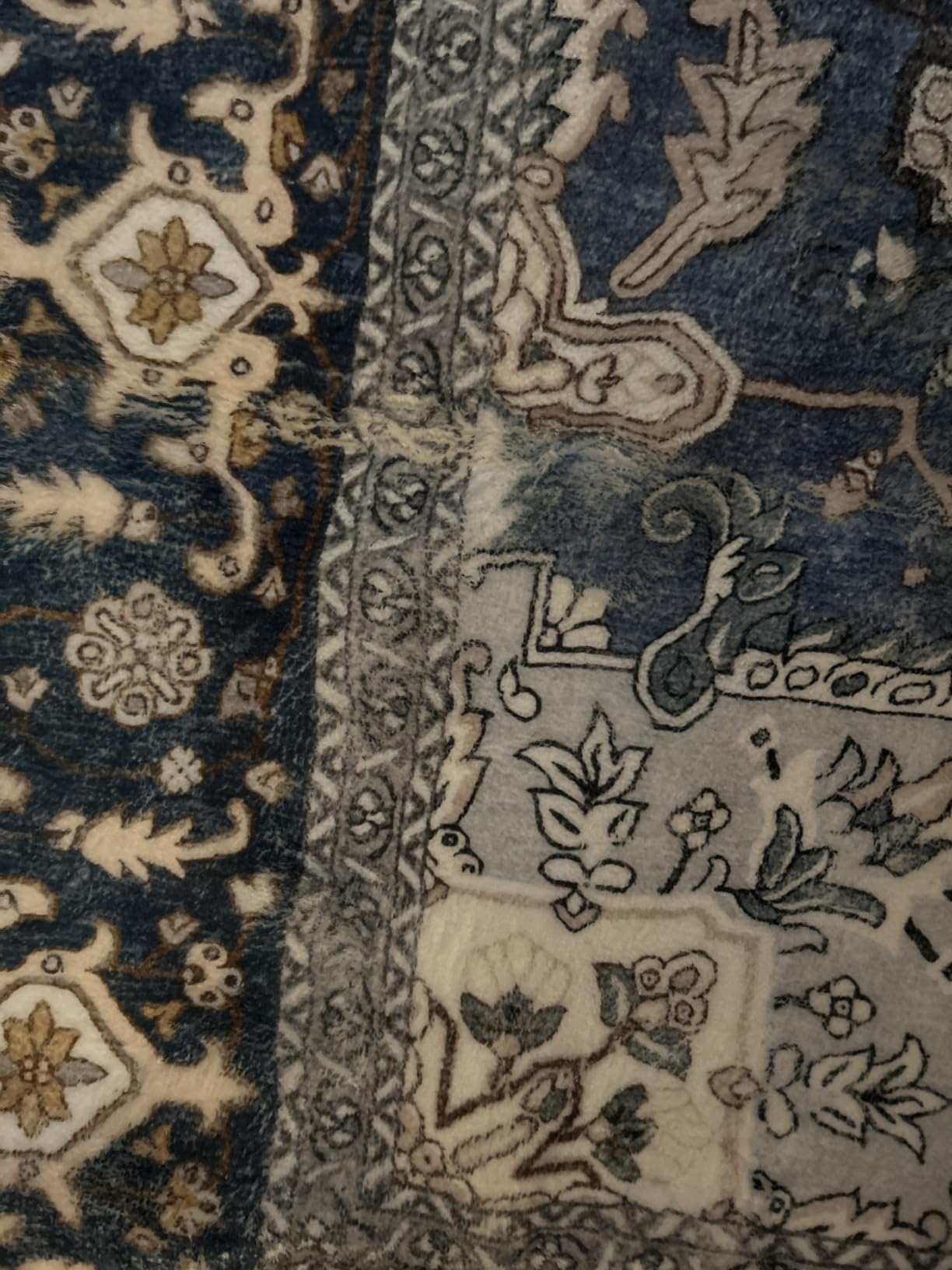 OPPODREAM Soft Area Rugs 5x7, Persian-Inspired Washable Rug, Border Brown customer photo 1