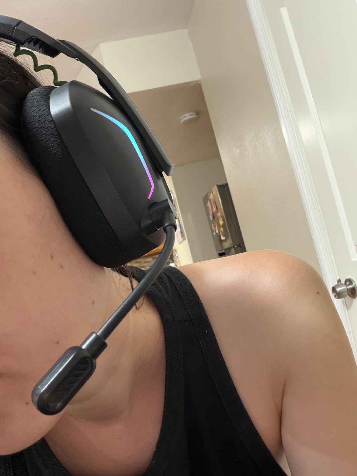 WESEARY Wireless Gaming Headset for PS5, PS4, PC, Switch| 20ms Low Latency customer photo 2