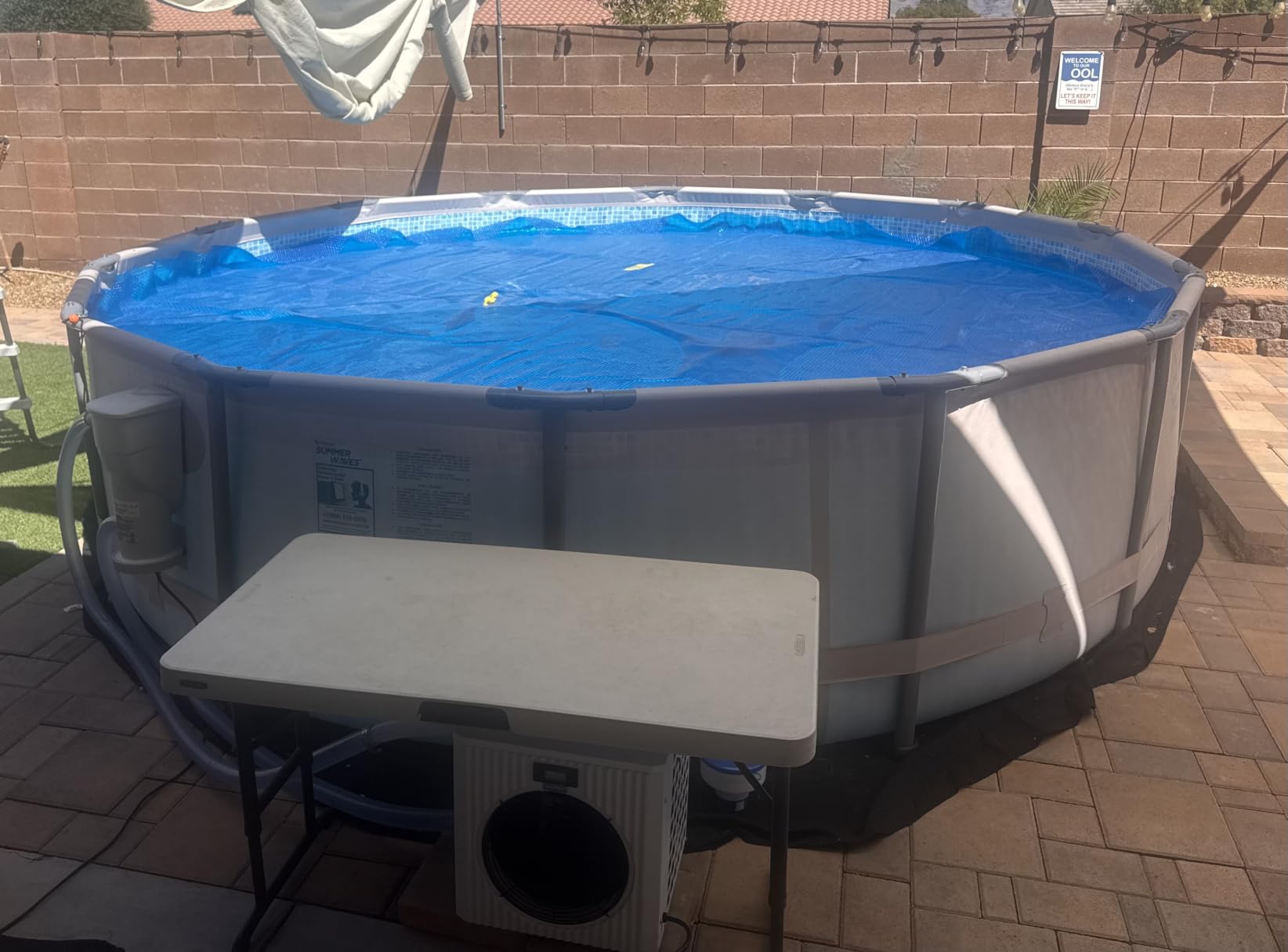 10,000 Gallons Above Ground Pool Heater 110V customer photo 2