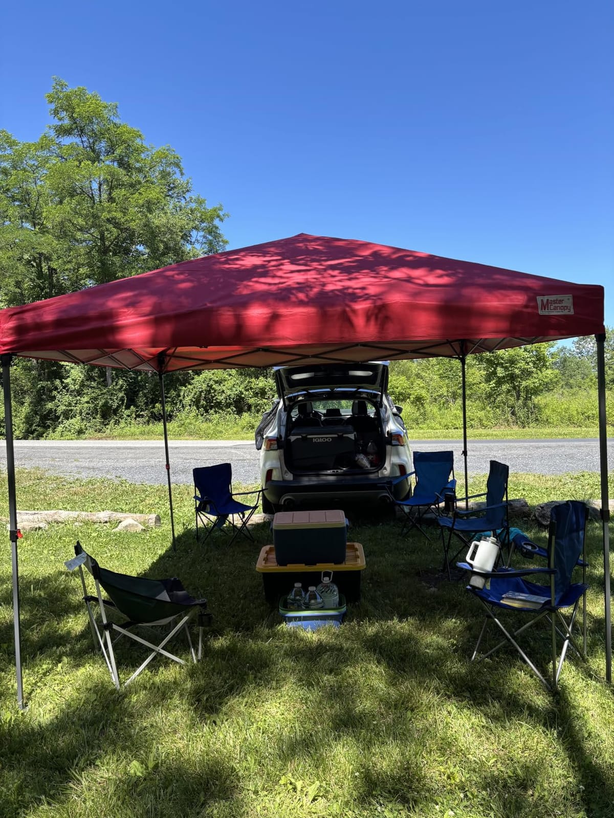 MASTERCANOPY 10x10 Heavy Duty Pop up Canopy Tent with Sidewalls, Black customer photo 2
