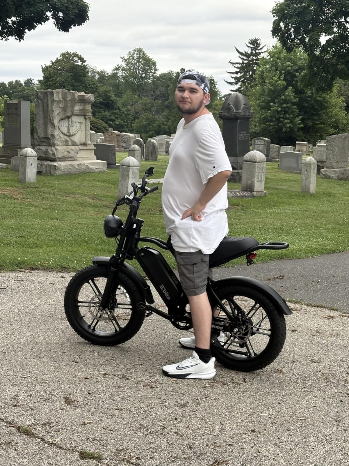 TST Electric Bike for Adults, 48V 15/25 Ah Battery, 2000W Peak Motor, 28MPH customer photo 2