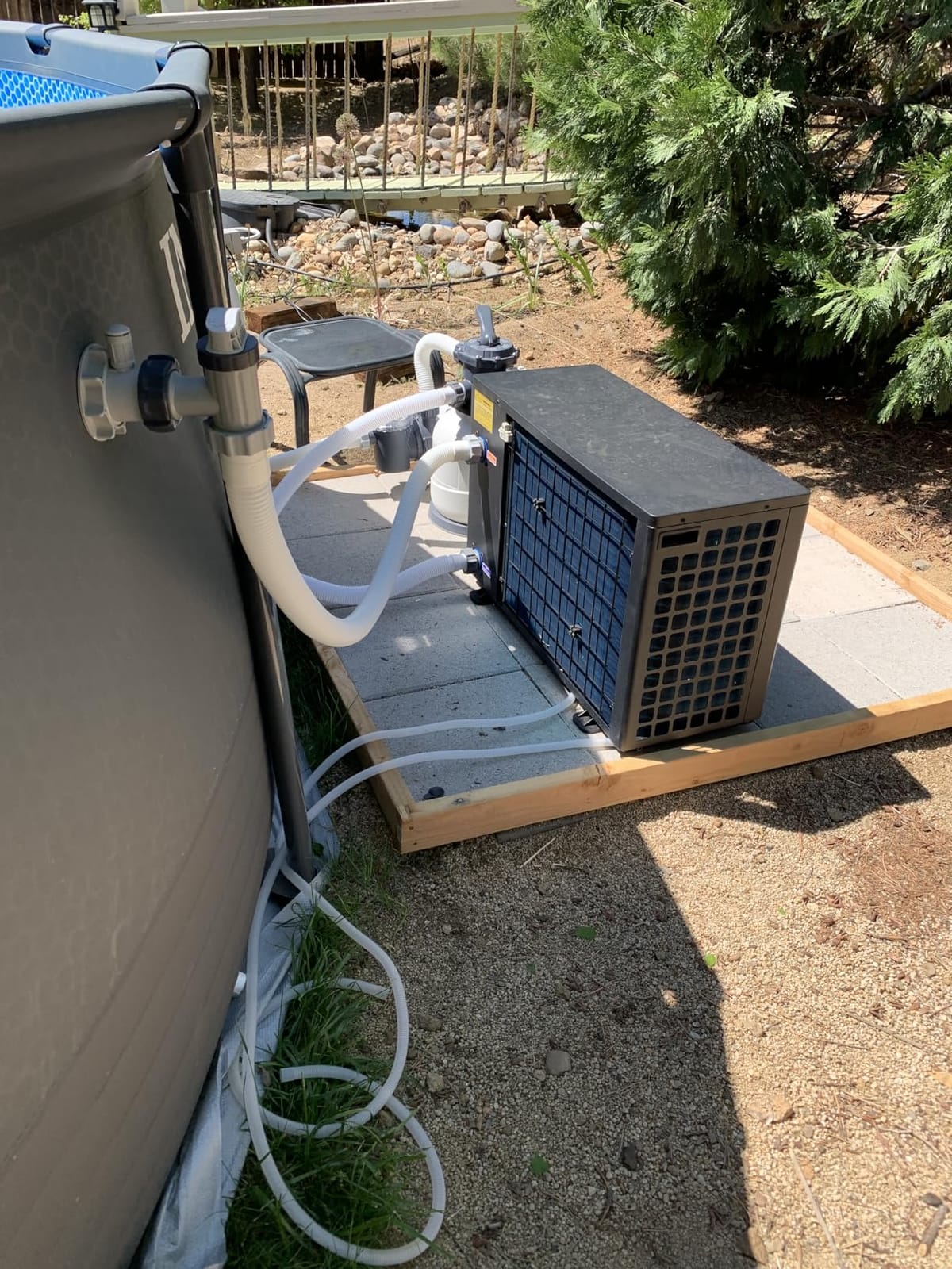 Swimming Pool Heater for Inground Pool 105000BTU customer photo 2
