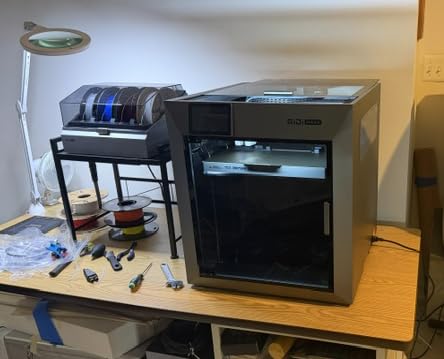 QIDI Max4 Combo 3D Printer, 390×390×340mm Build Volume, 65℃ Heated Chamber customer photo 1
