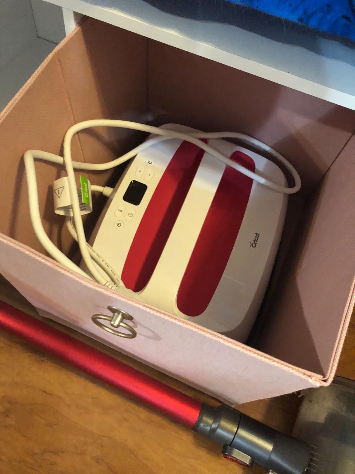 Cricut EasyPress® SE – 12 in x 10 in Heat Press - Raspberry customer photo 2