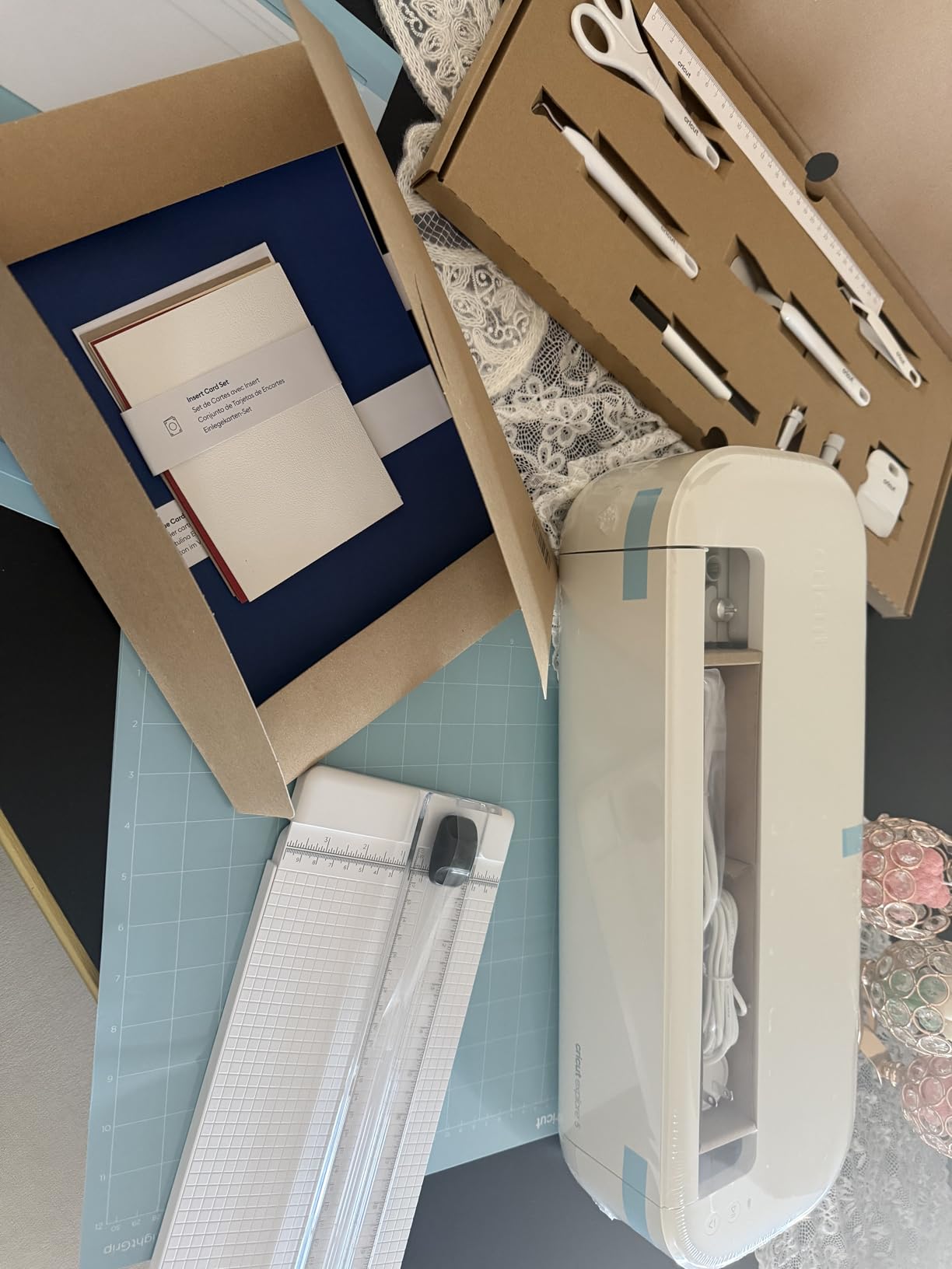 Cricut Explore® 5 Essential Bundle + Digital Content, Taupe customer photo 1