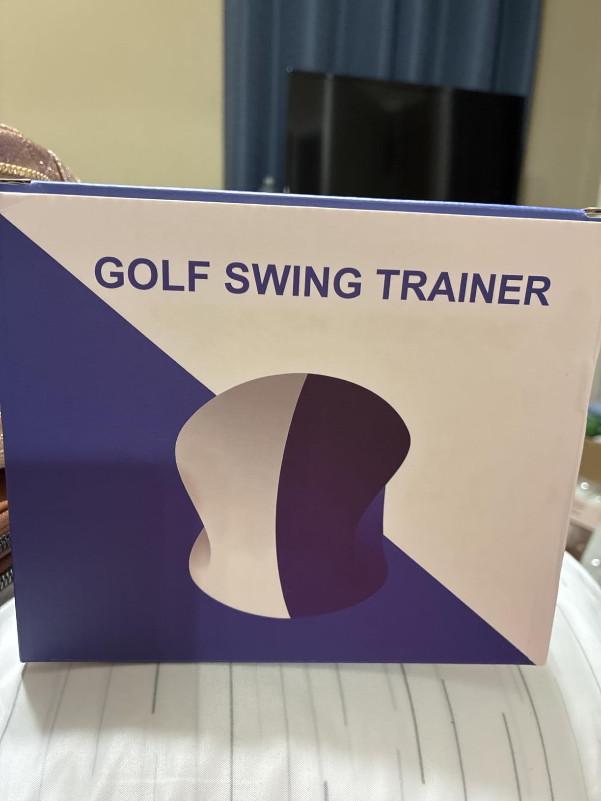 Compression Golf Swing Trainer Ball - Forearm Connection for Perfect Impact | Fix Chicken Wing Swing | Improve Backswing and Swing Tempo | Soft Memory Foam customer photo 1