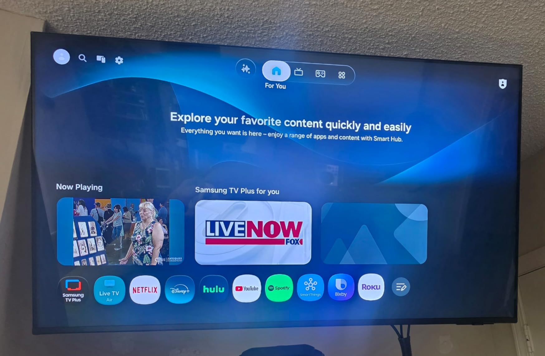 Samsung 65-Inch Class M70H Series, Mini LED, 4K, Smart TV, 2026 Model customer photo 1
