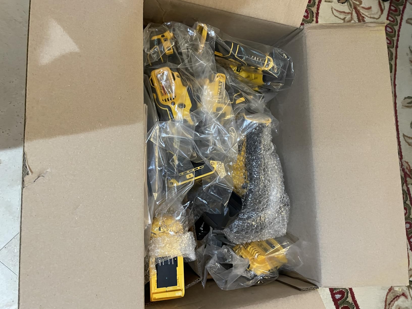 DEWALT 20V MAX 7-Tool Combo Kit, Includes Cordless Drill, Impact Driver, Reciprocating Saw, Circular Saw, Oscillating Tool, Random Orbital Sander, Jigsaw, 5Ah Battery and Charger (DCK751P1) customer photo 2