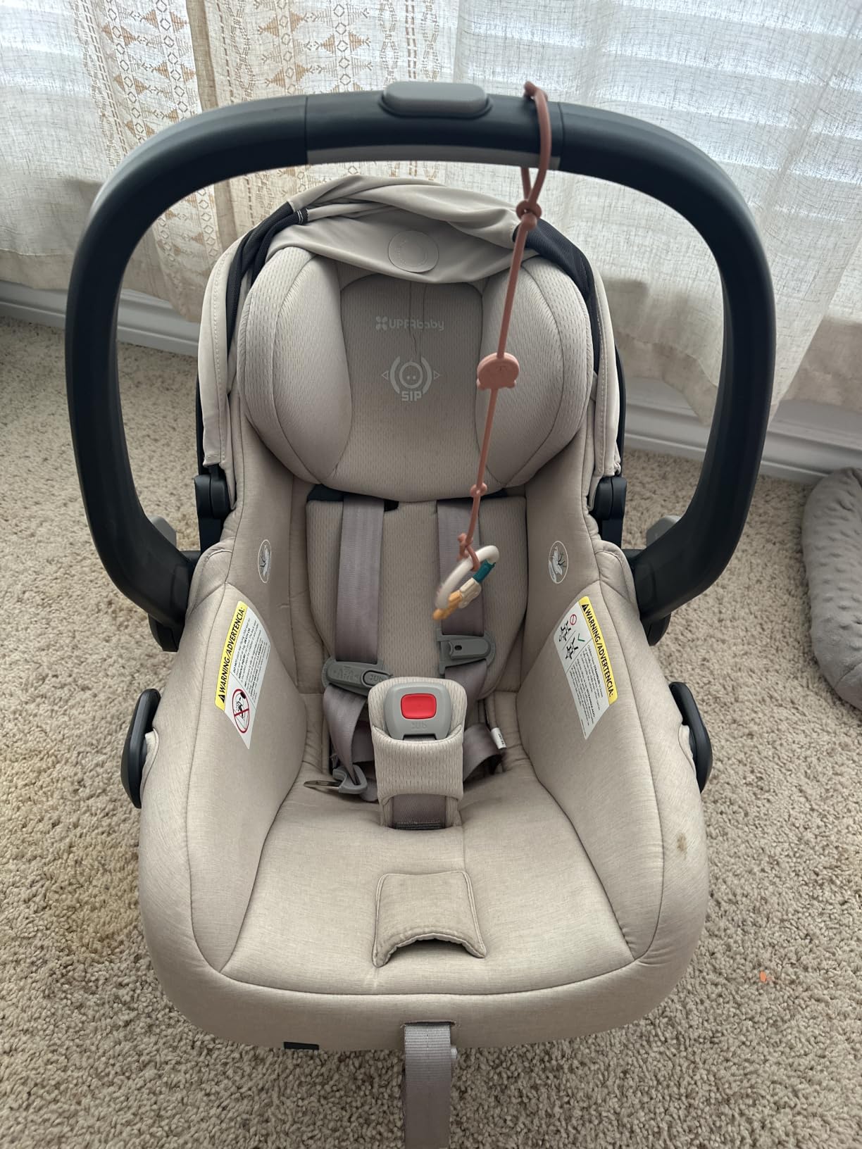 UPPAbaby Mesa V3 Infant Car Seat with Base, Insert & SmartSecure - Ada | Suitable for infants from 4-30 lbs, No-rethread harness, Base included, 25 Headrest positions customer photo 2